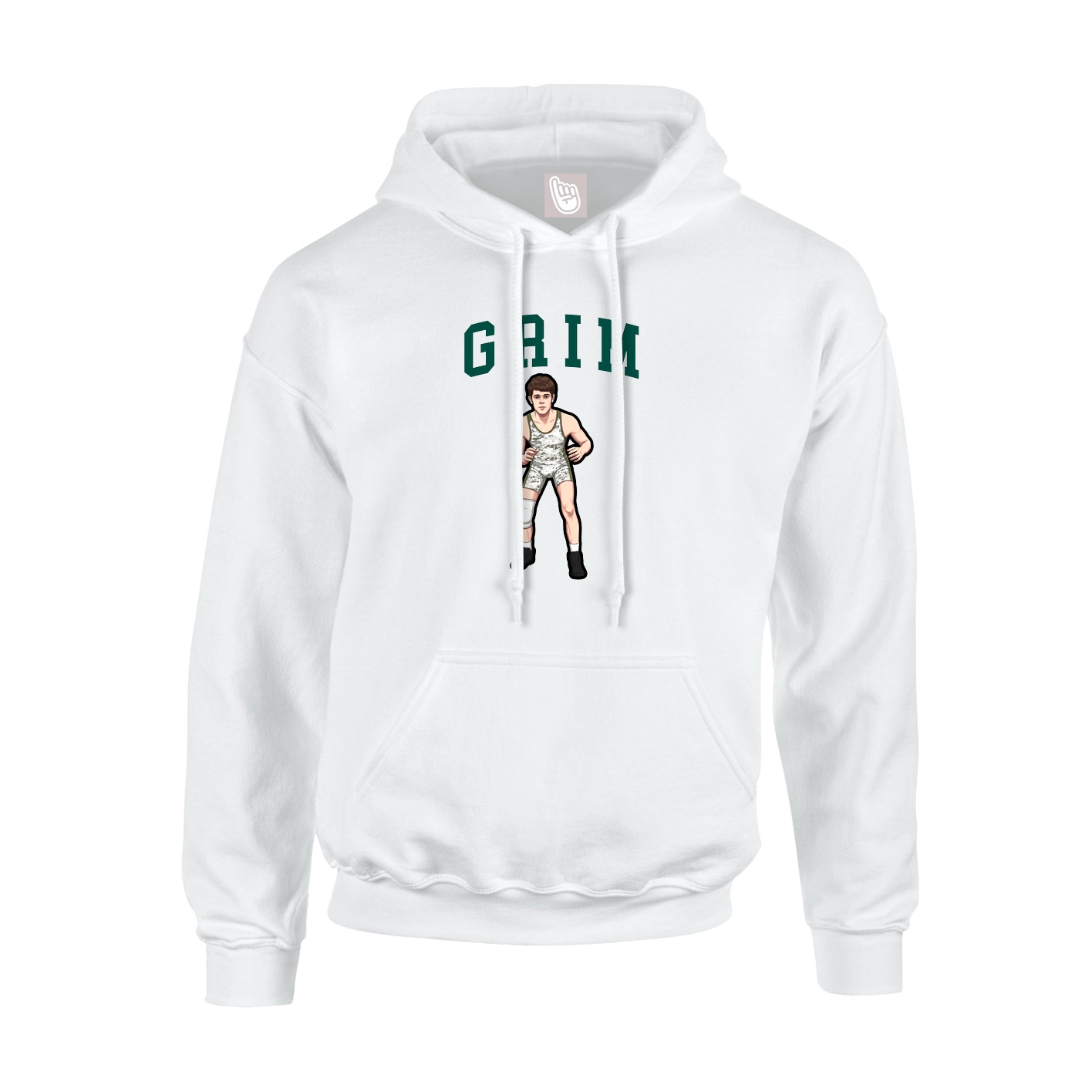 Youth Hoodie — Shirsey in White