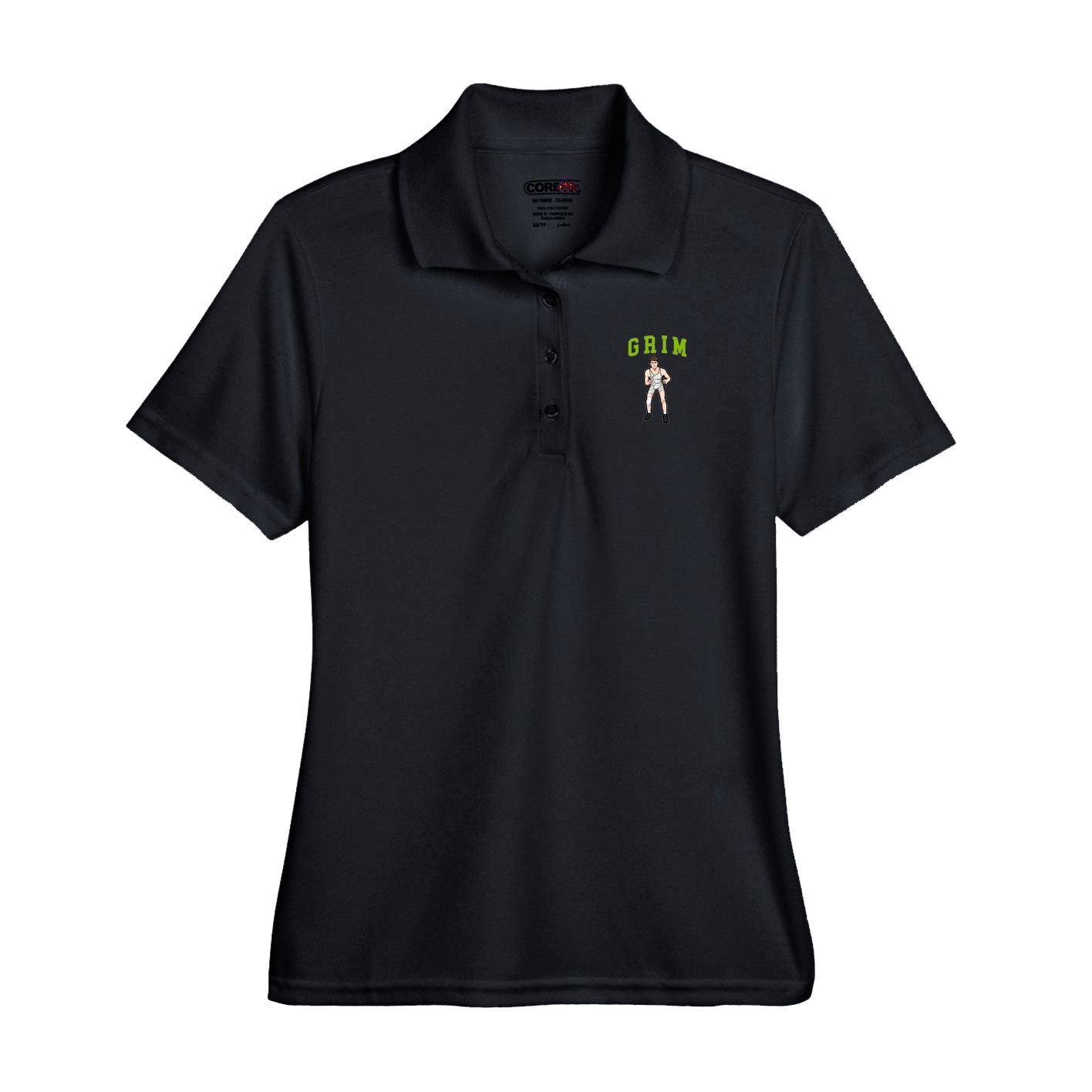Performance Polo — Shirsey in Black