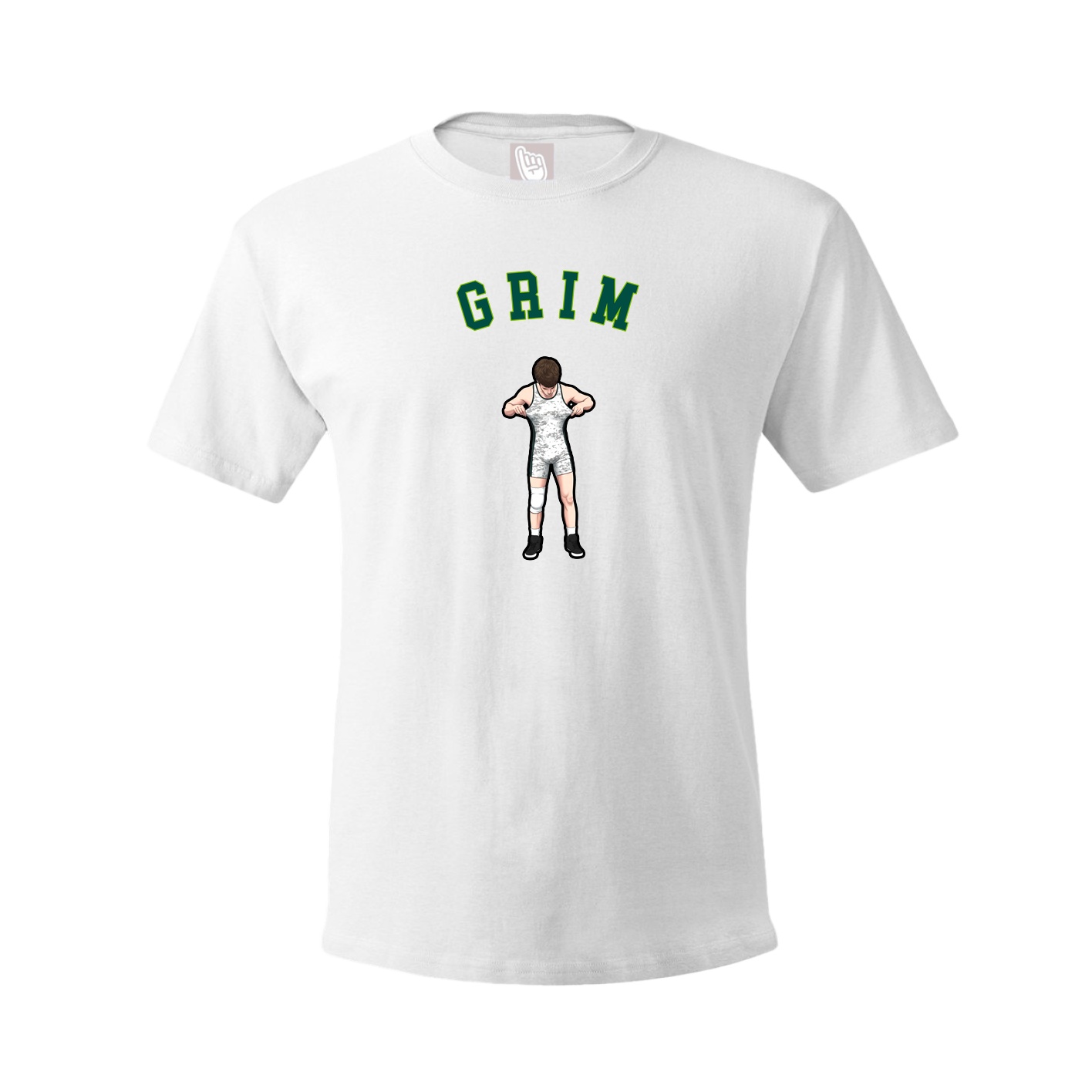 Youth Tee — Shirsey Arch in White