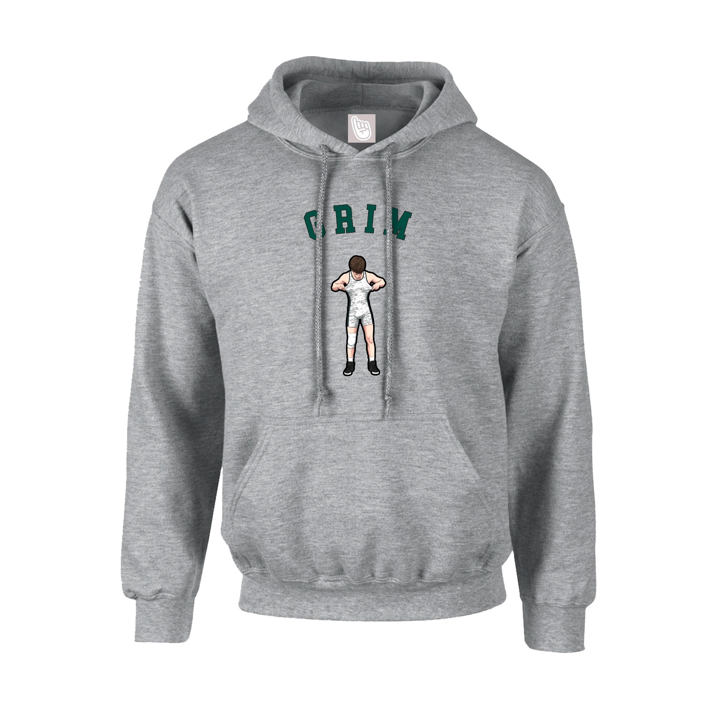 Hoodie — Shirsey Arch in Grey
