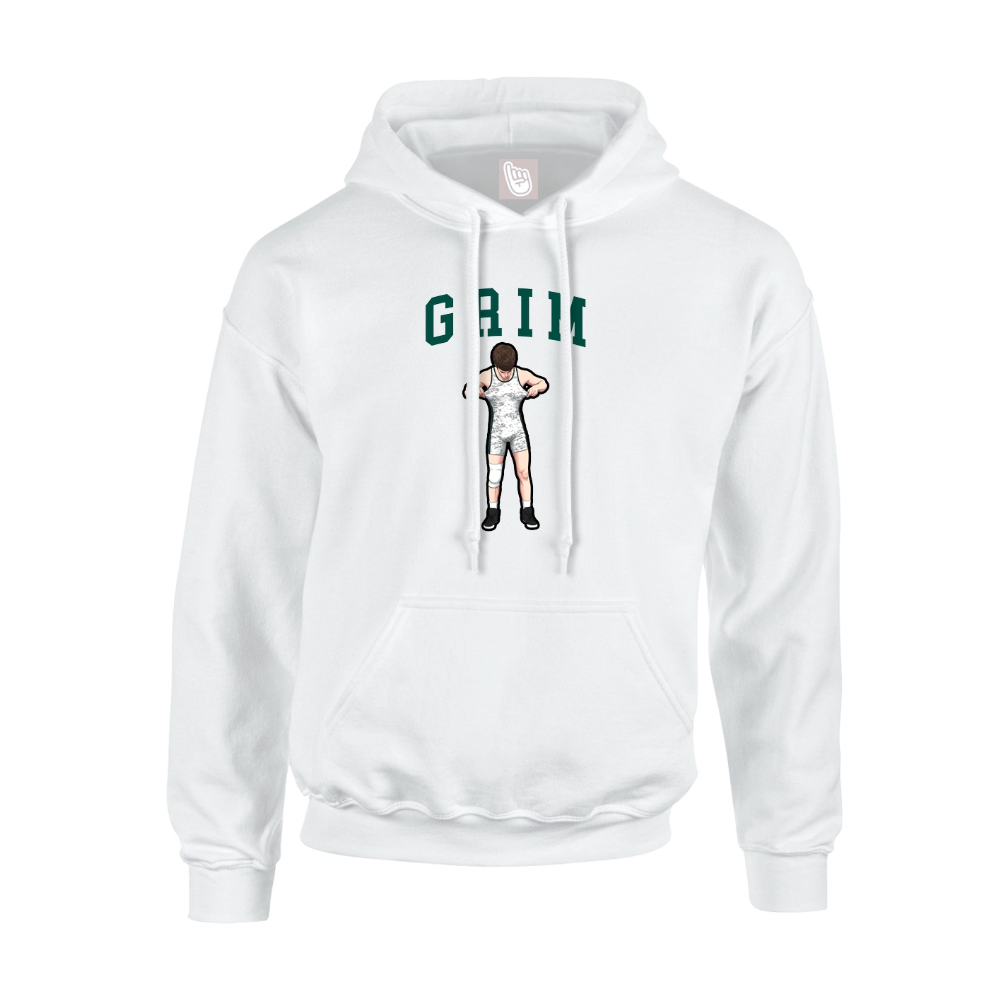 Youth Hoodie — Shirsey in White
