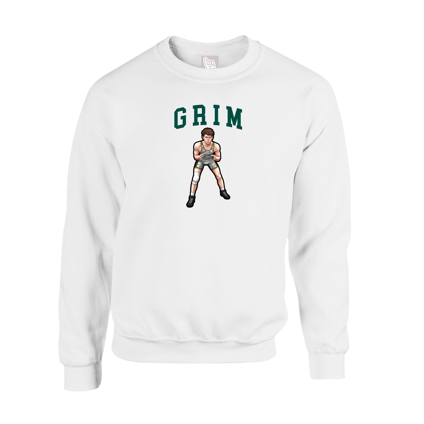 Fleece Crew — Shirsey in White