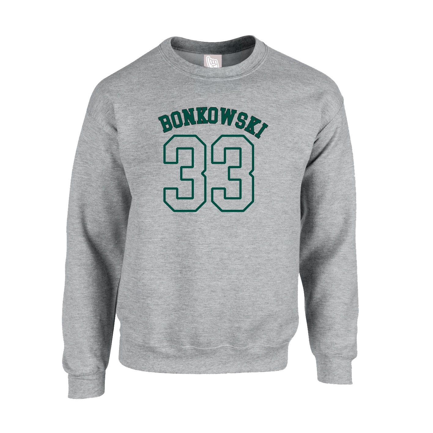 Fleece Crew — Shirsey Arch in Grey