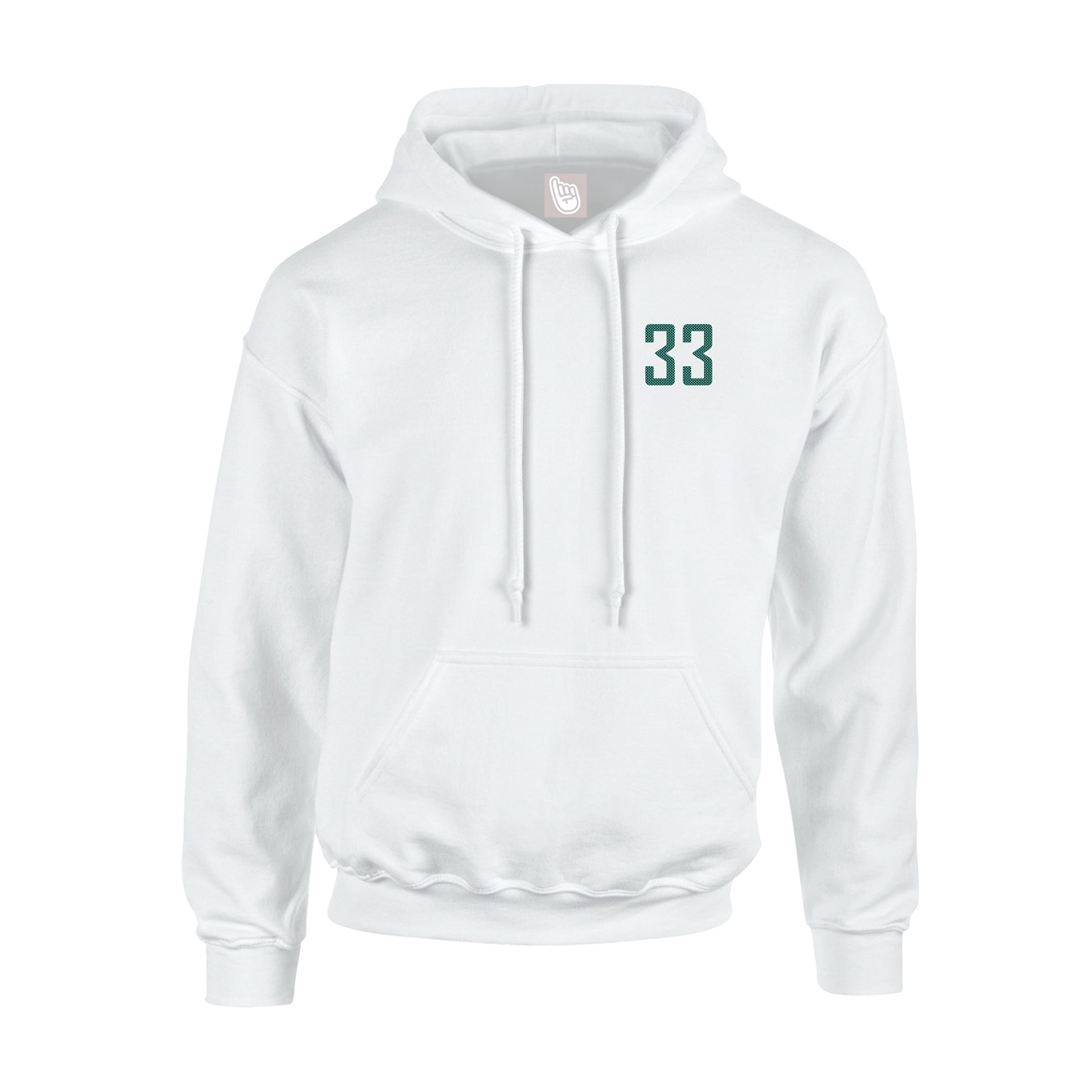 Hoodie — Front Shirsy in White