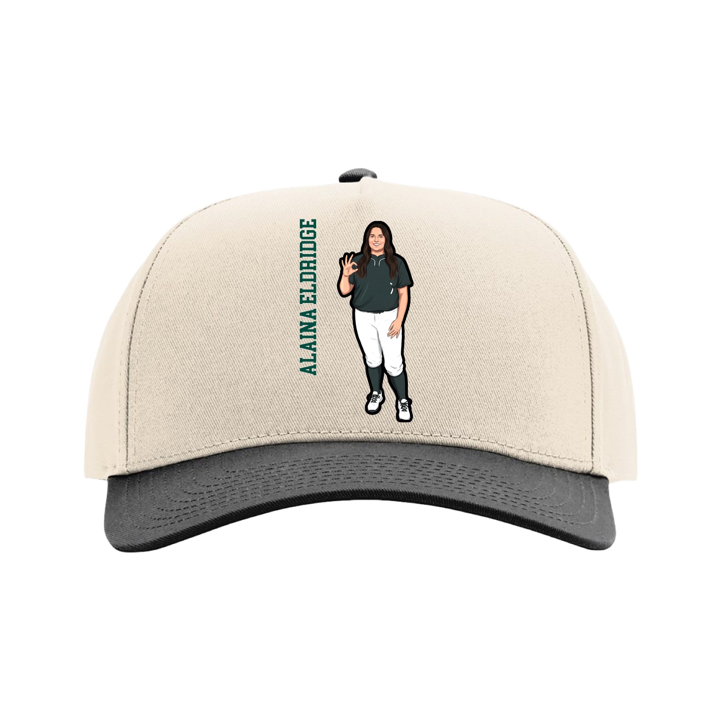 Full Fabric Five-Panel Champ Cap
