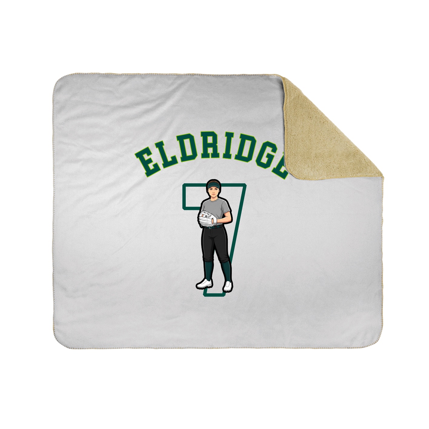 Throw Blanket — Shirsey Arch in White