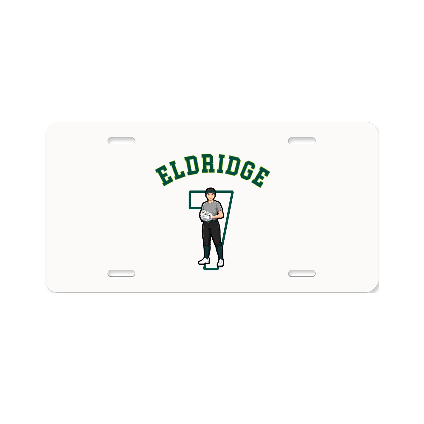 License Plate — Shirsey Arch in Classic