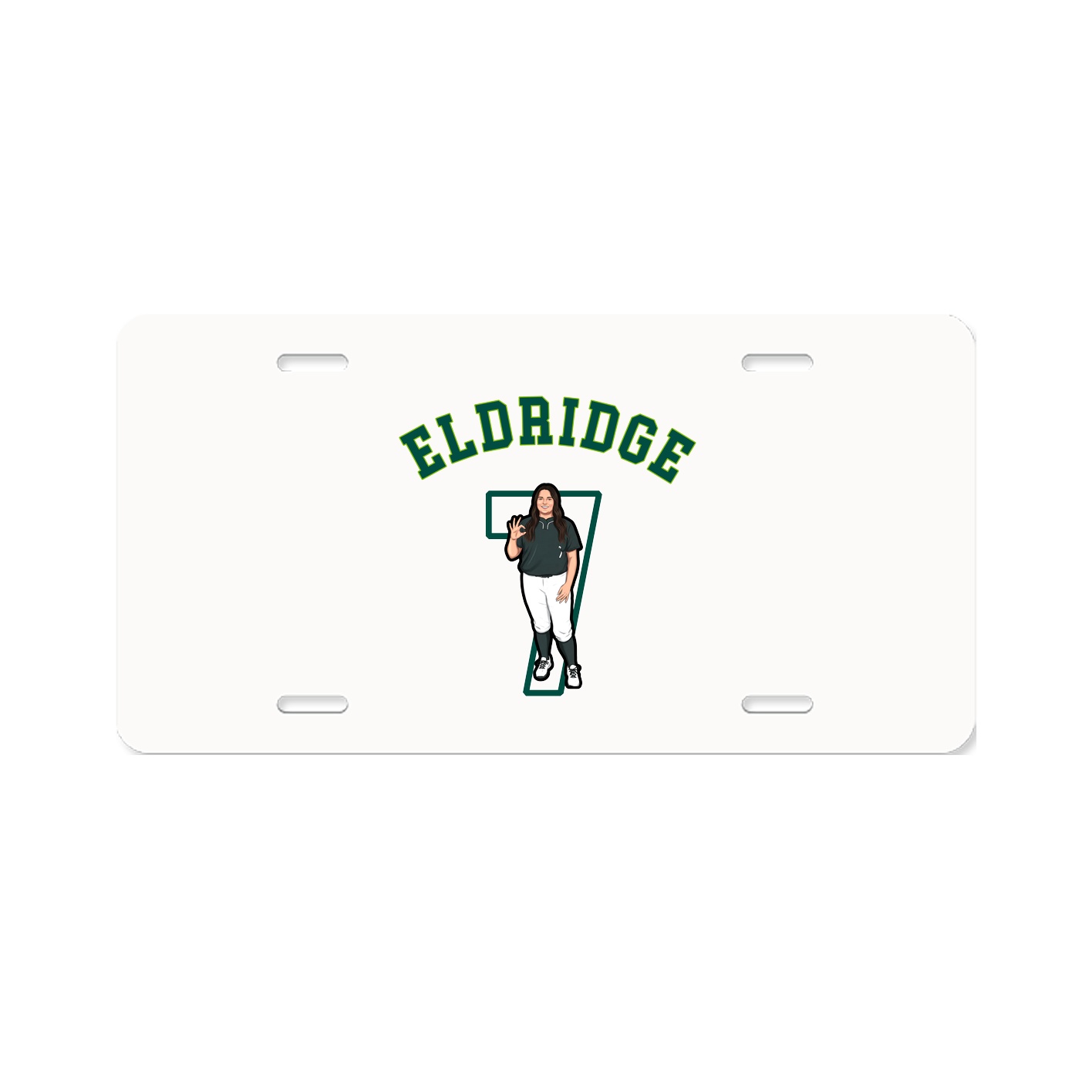 License Plate — Shirsey Arch in Classic