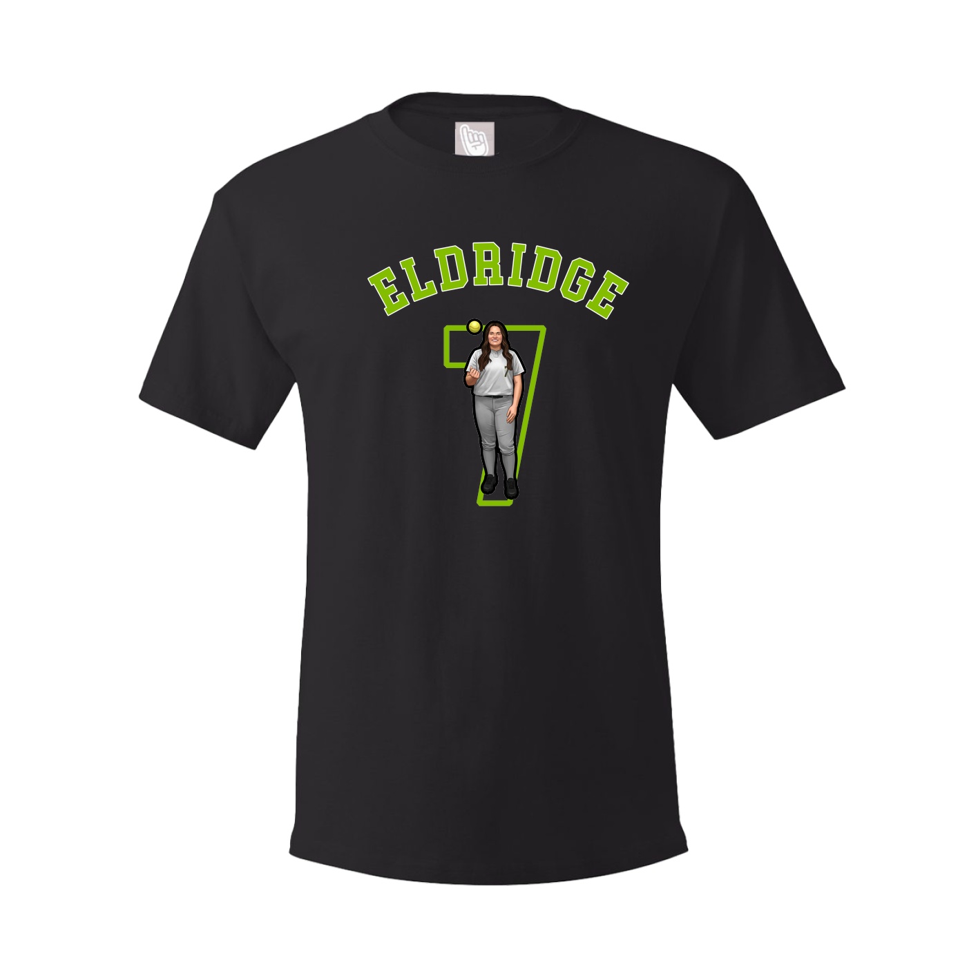 Tee — Shirsey Arch in Black