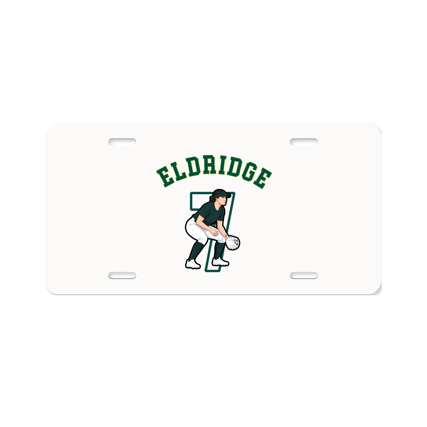 License Plate — Shirsey Arch in Classic
