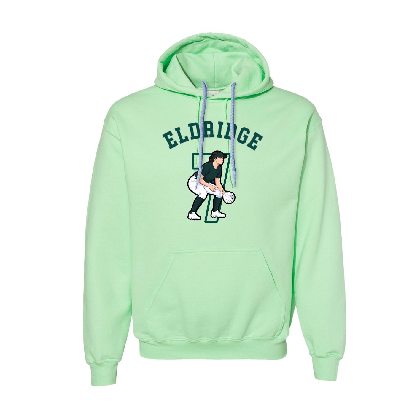Hoodie — Shirsey Arch in Green