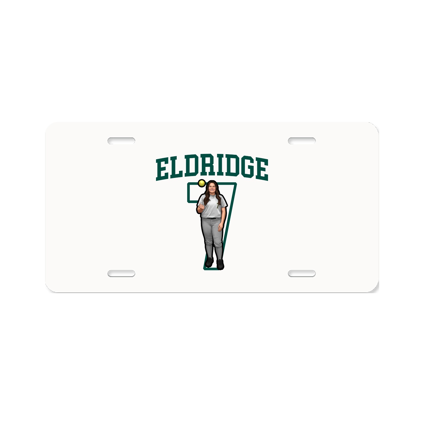 License Plate — Shirsey in Classic
