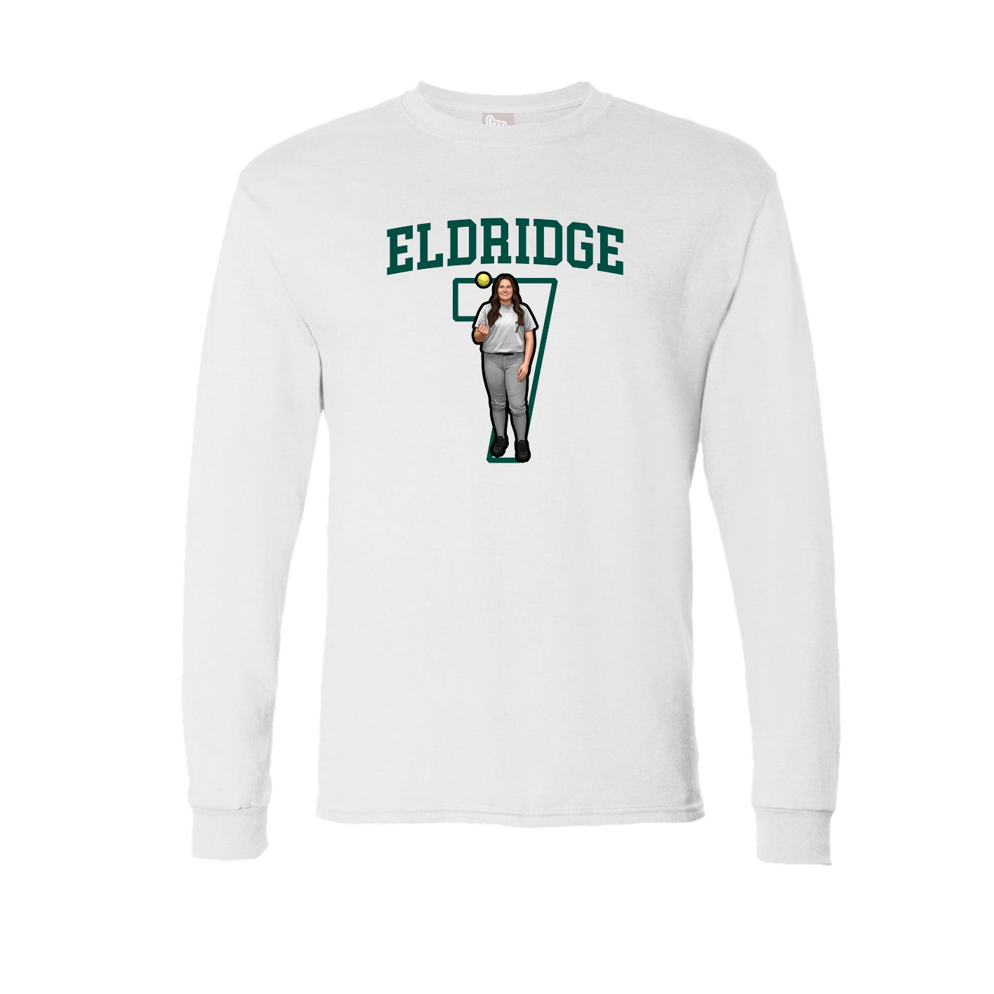 Long Sleeve Tee — Shirsey in White