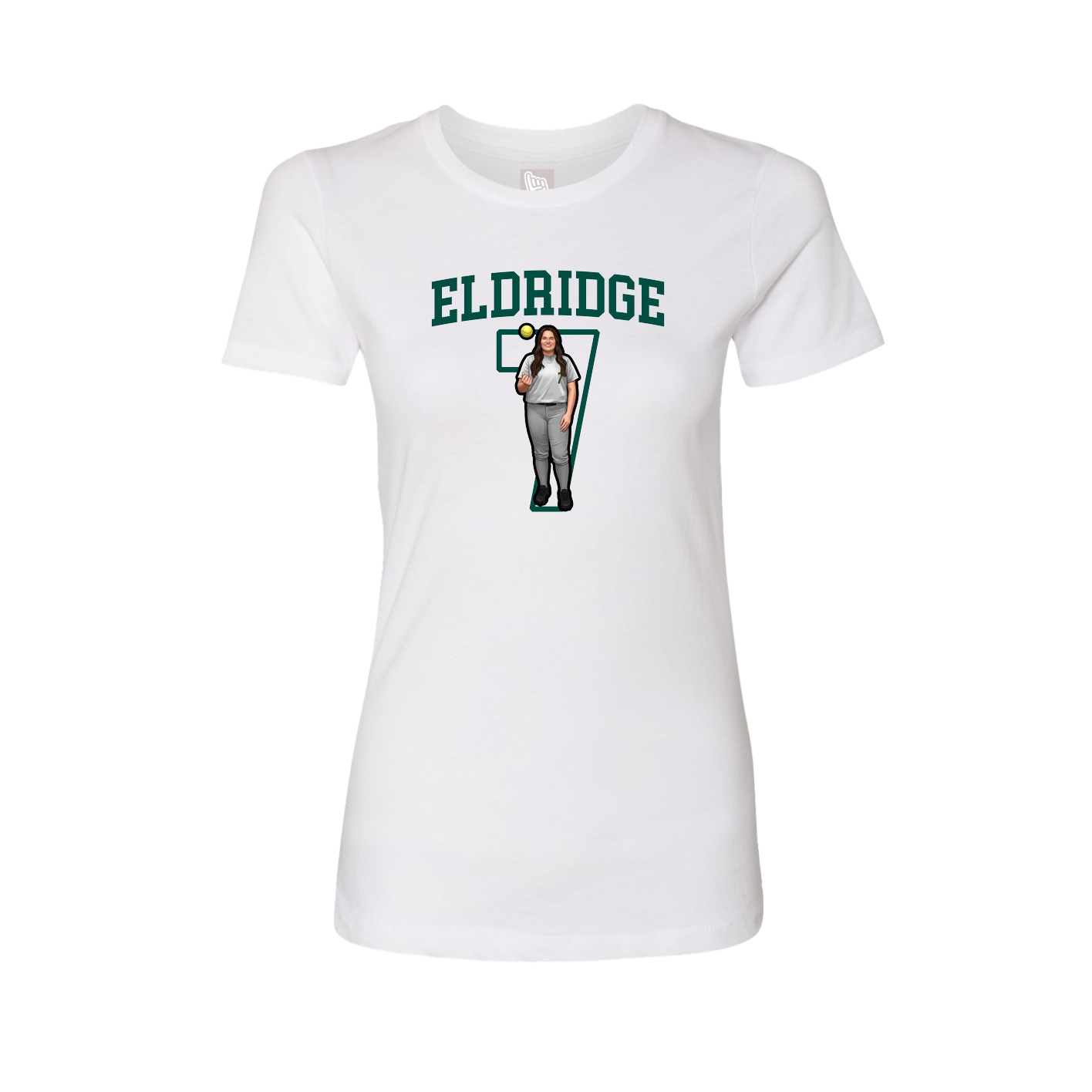 Fitted Women's Tee — Shirsey in White