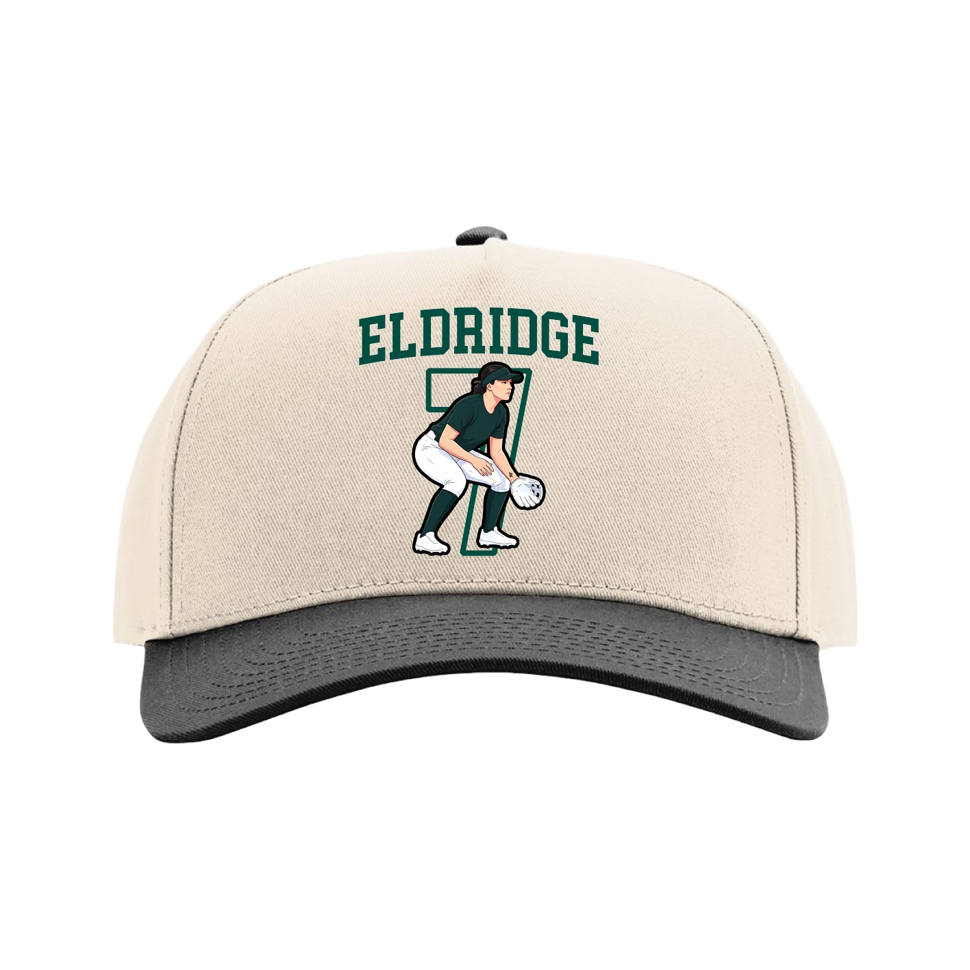 Full Fabric Five-Panel Champ Cap