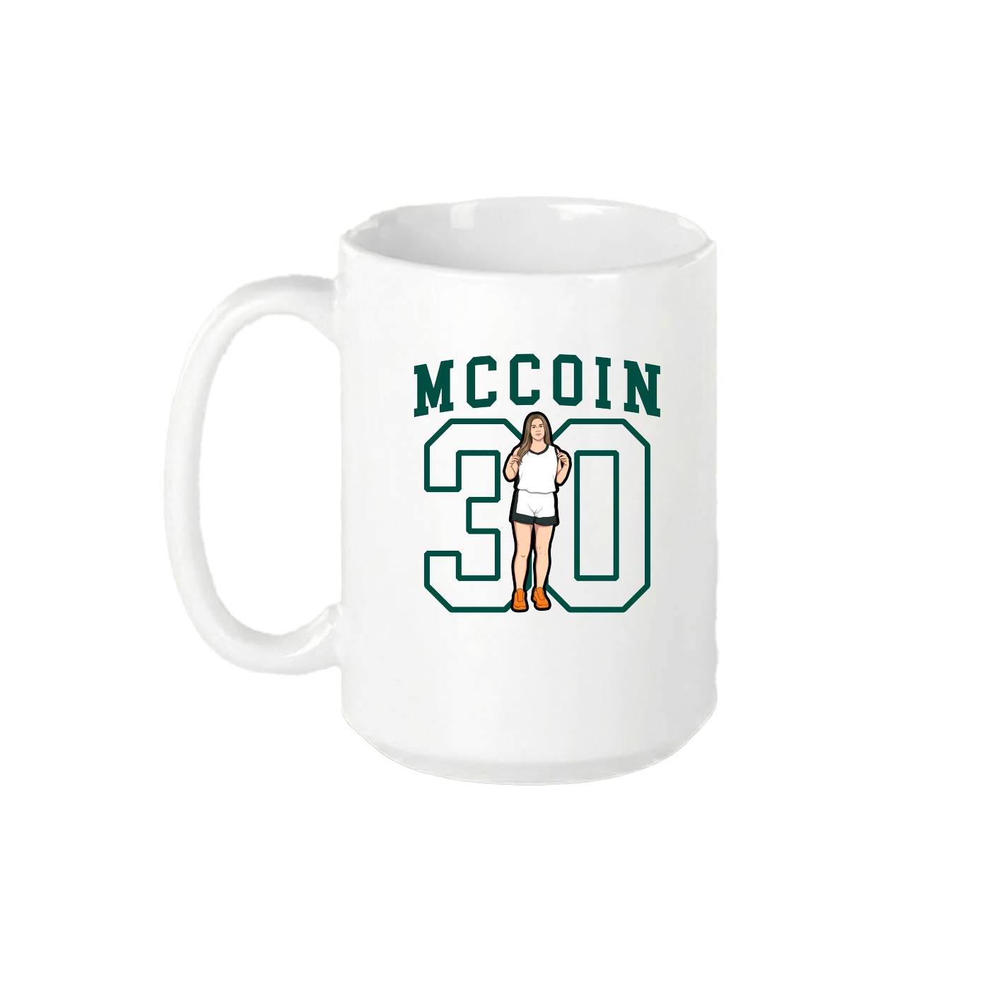 15oz Coffee Mug — Shirsey in White