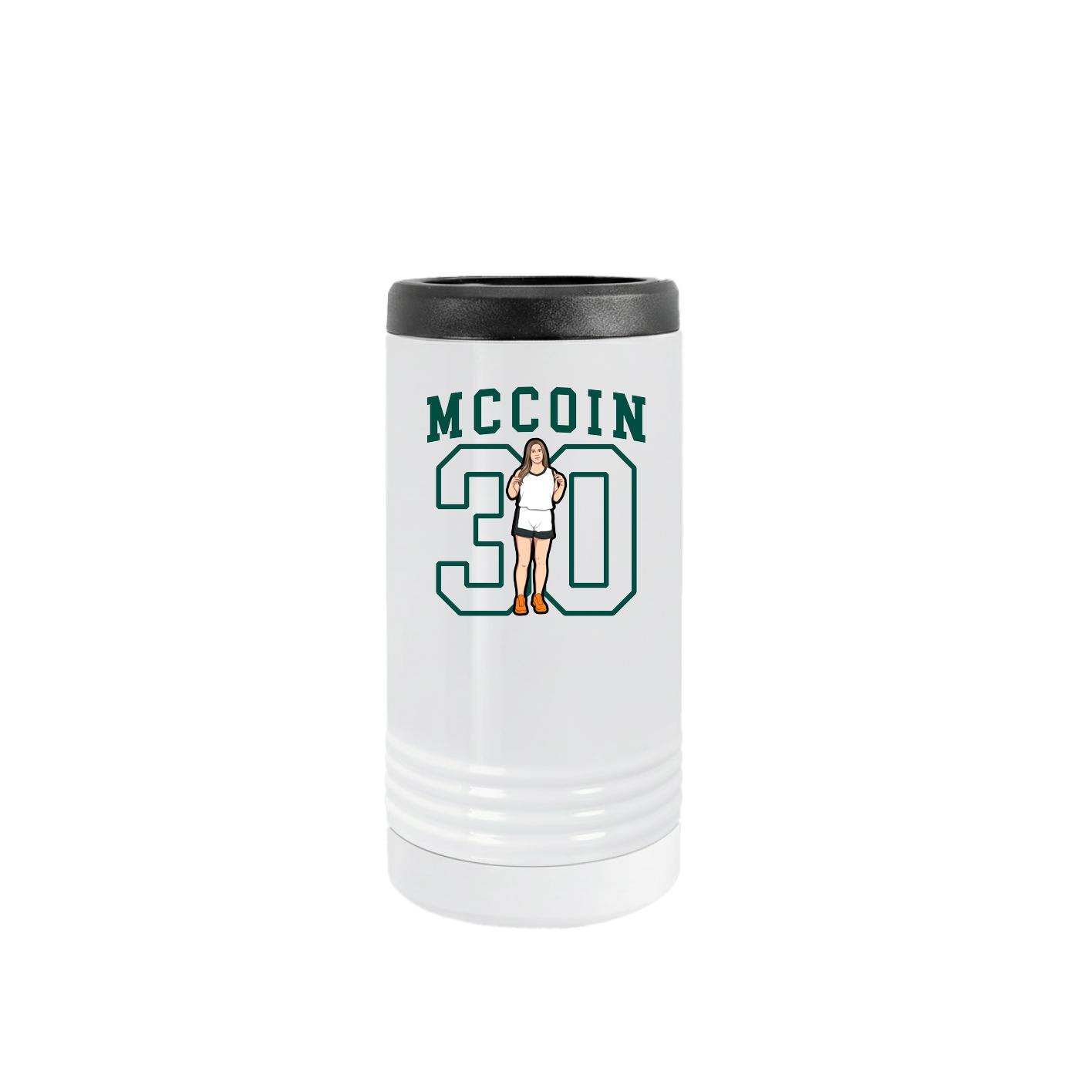 Slim Beverage Holder — Shirsey in White