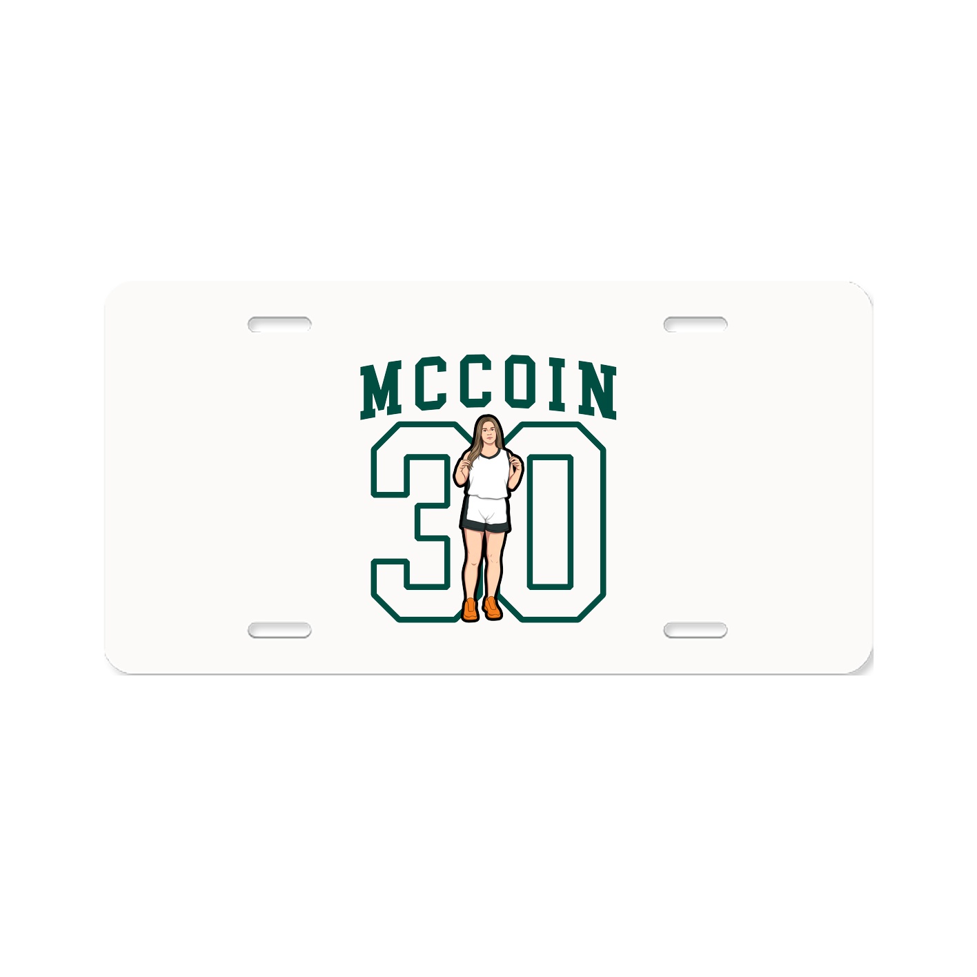 License Plate — Shirsey in Classic