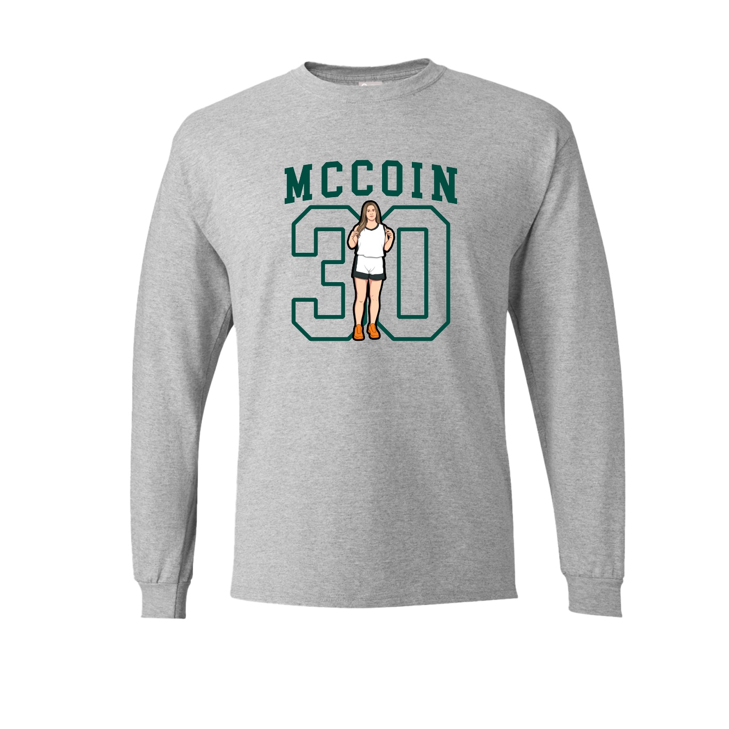 Long Sleeve Tee — Shirsey in Grey