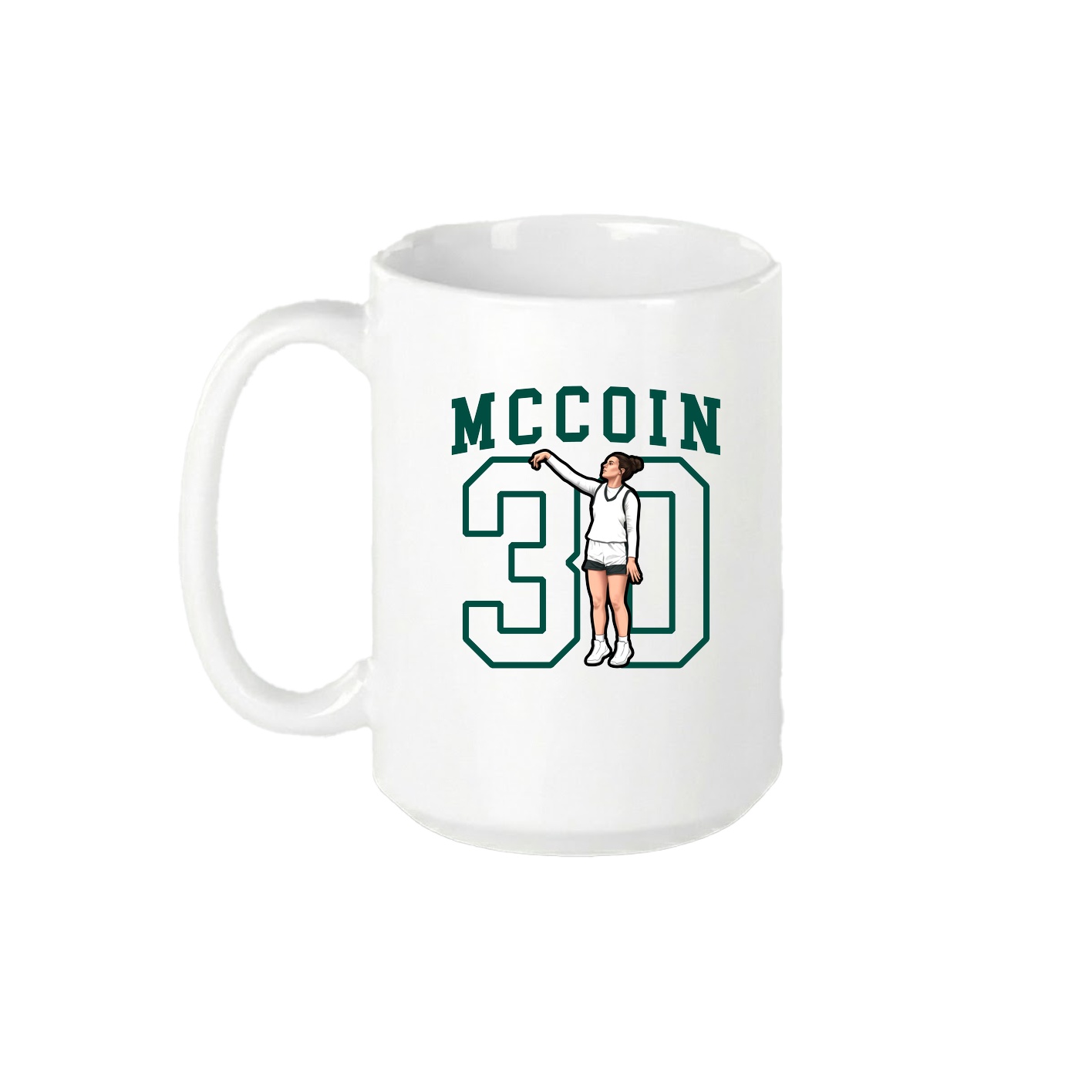 15oz Coffee Mug — Shirsey in White