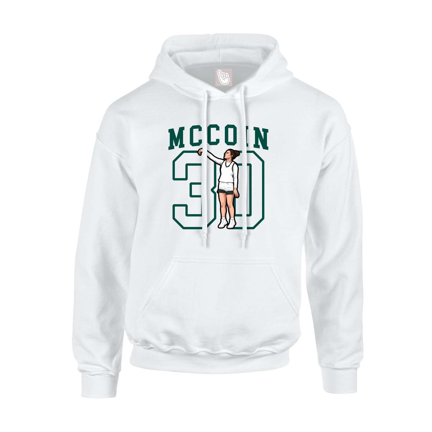 Youth Hoodie — Shirsey in White
