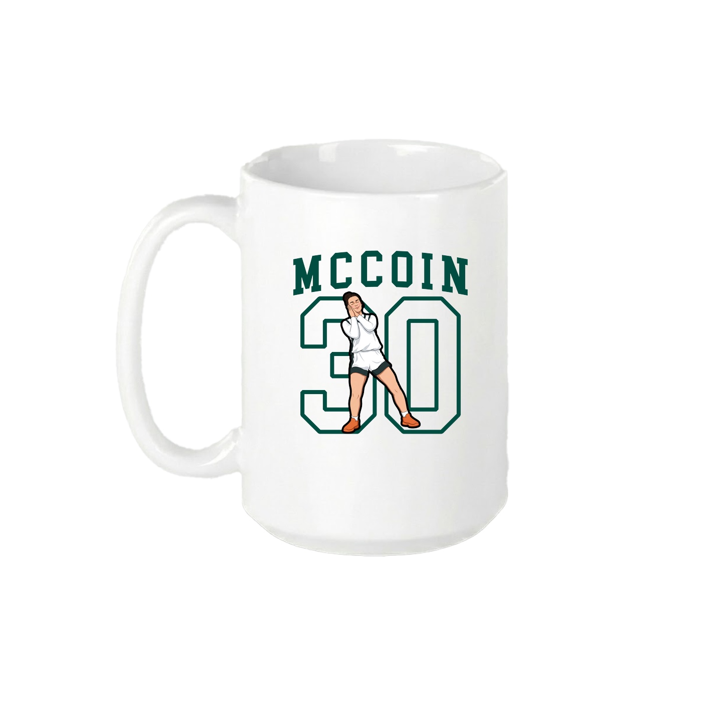 15oz Coffee Mug — Shirsey in White