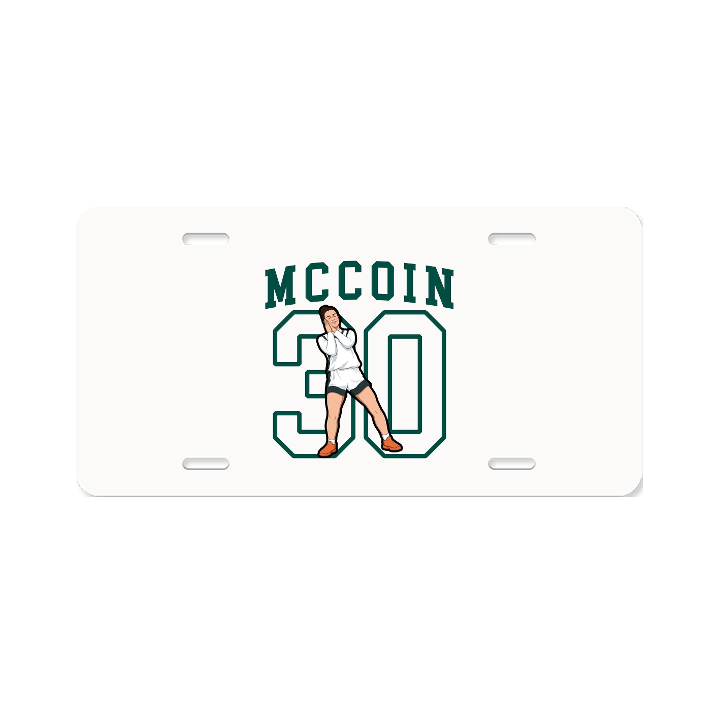 License Plate — Shirsey in Classic