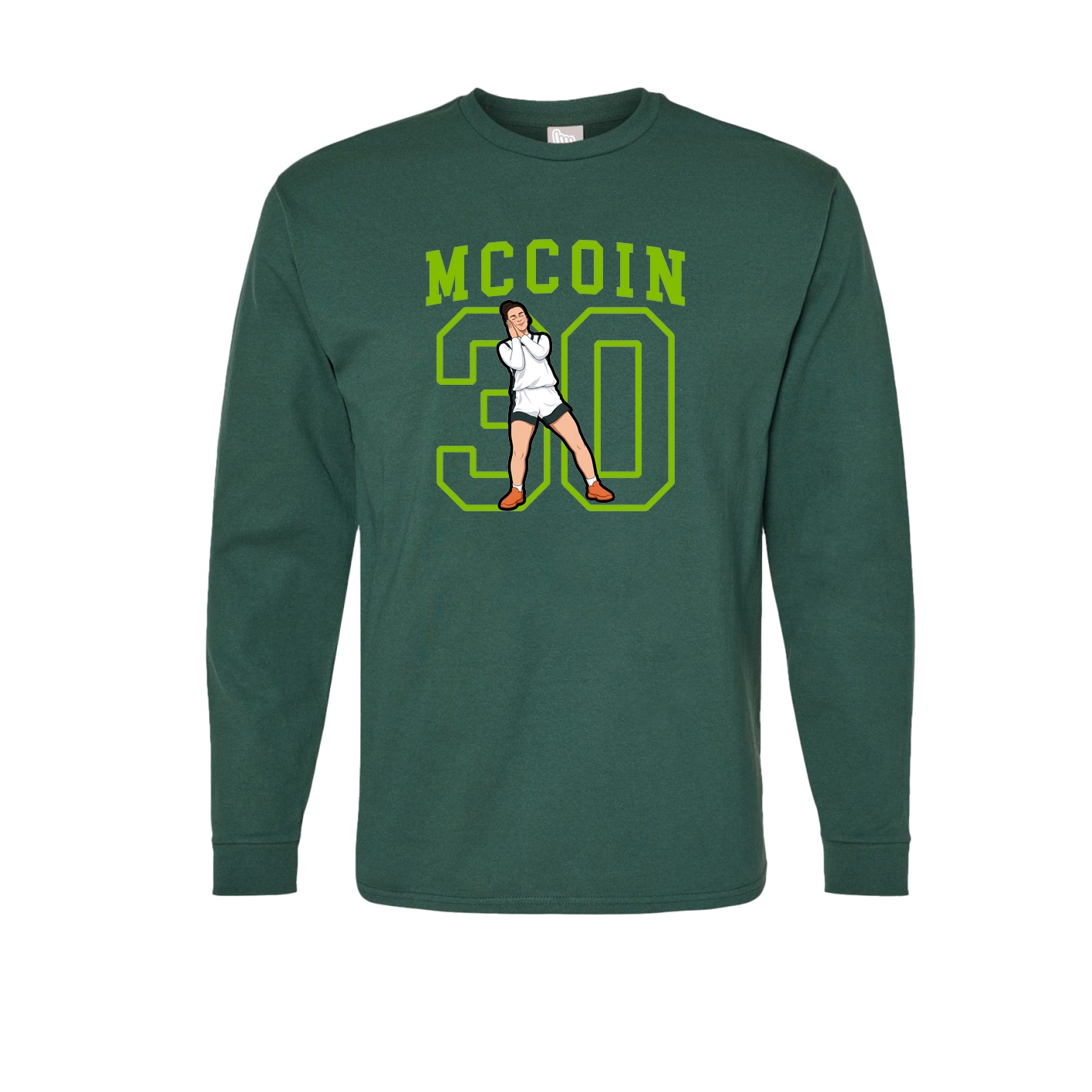 Long Sleeve Tee — Shirsey in Green