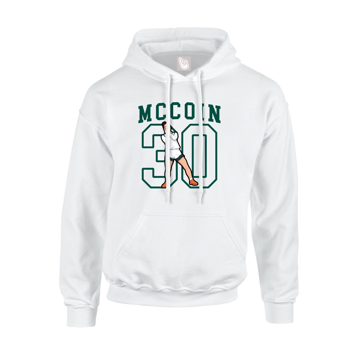 Hoodie — Shirsey in White