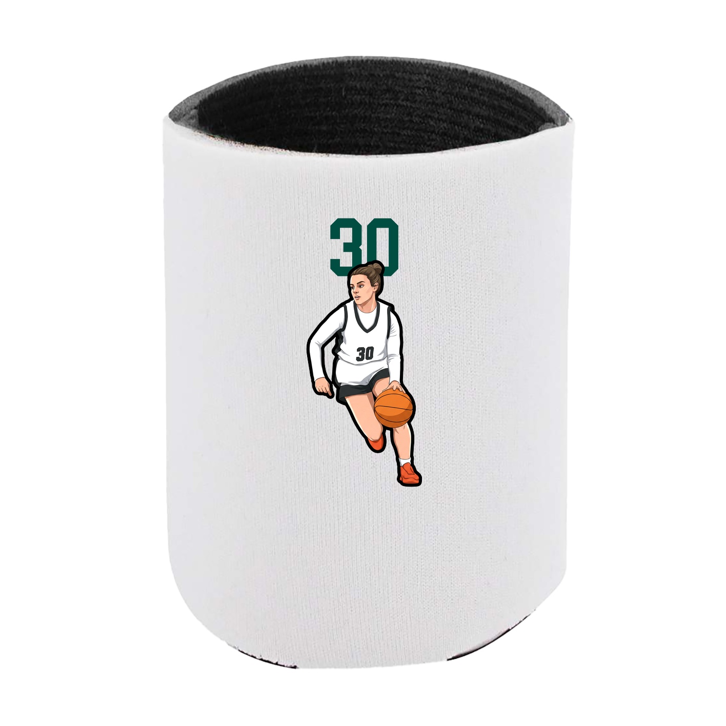 Can Holder — Number Top in White
