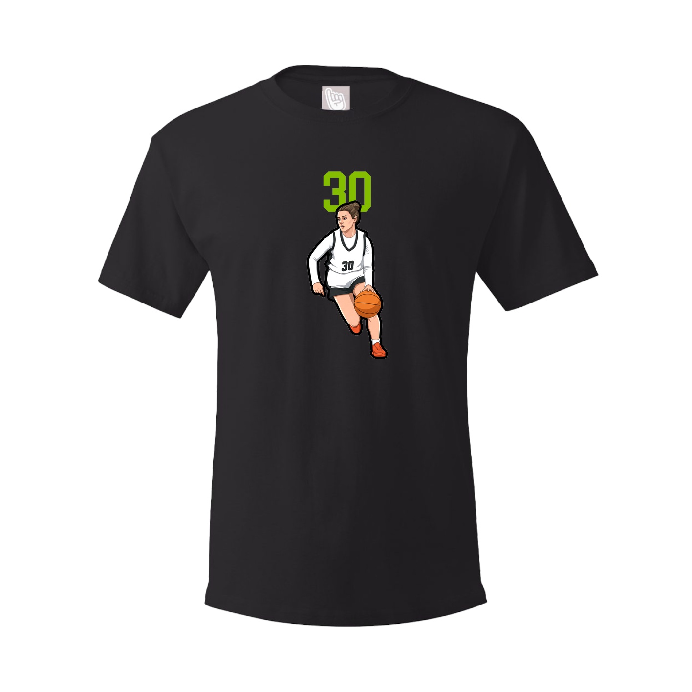 Tee — Number Top in Black