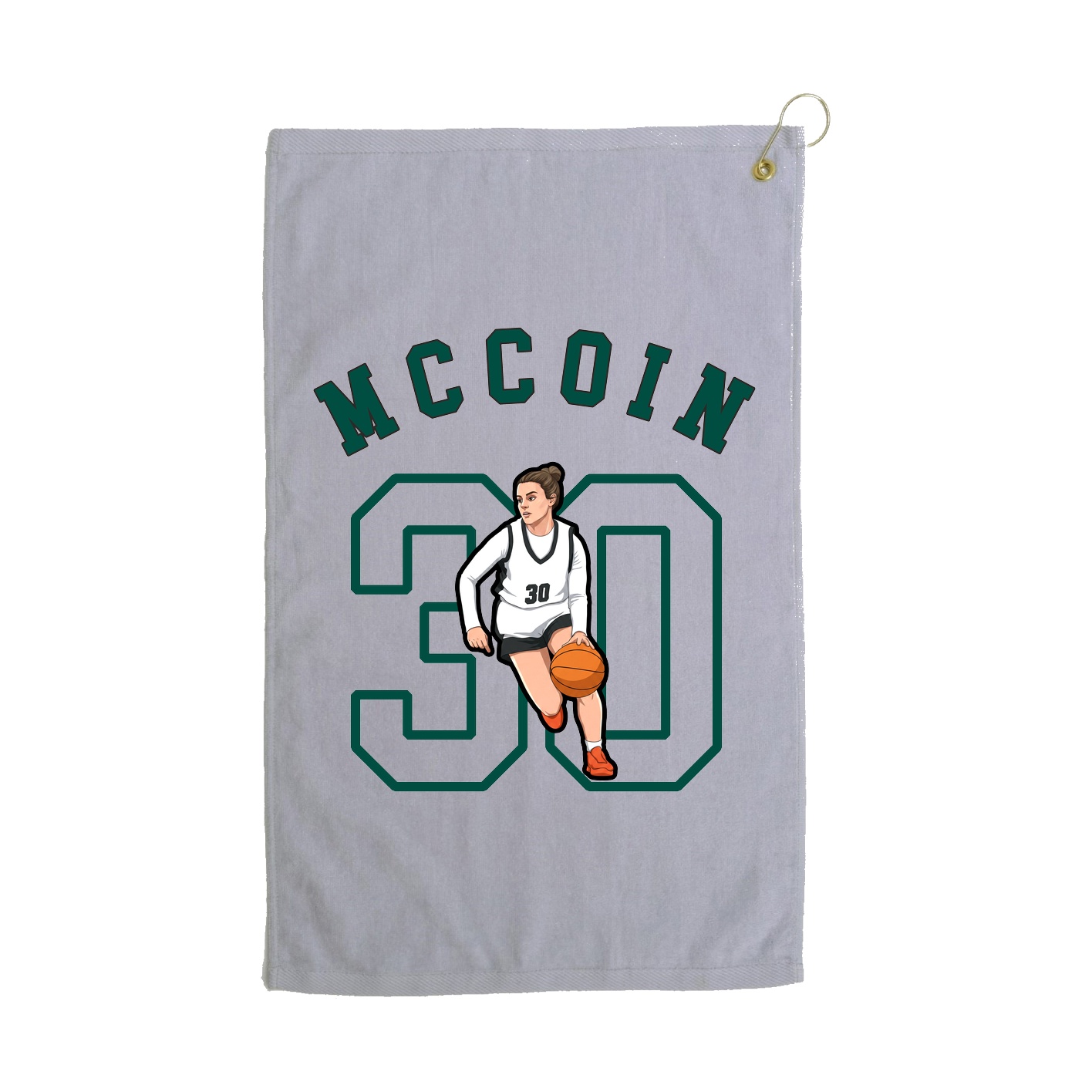 Golf Towel — Shirsey Arch in Grey