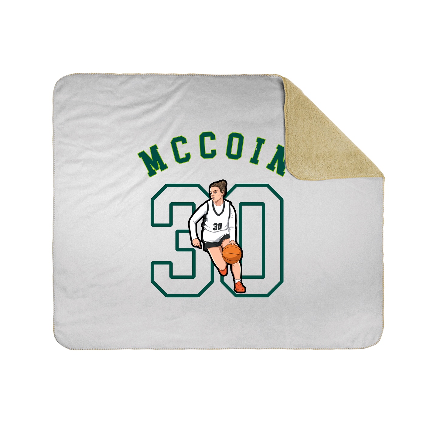 Throw Blanket — Shirsey Arch in White