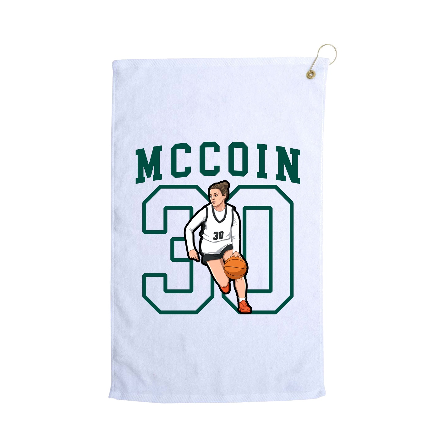 Golf Towel — Shirsey in White