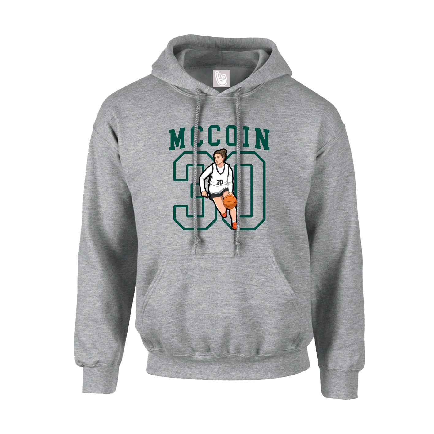 Hoodie — Shirsey in Grey