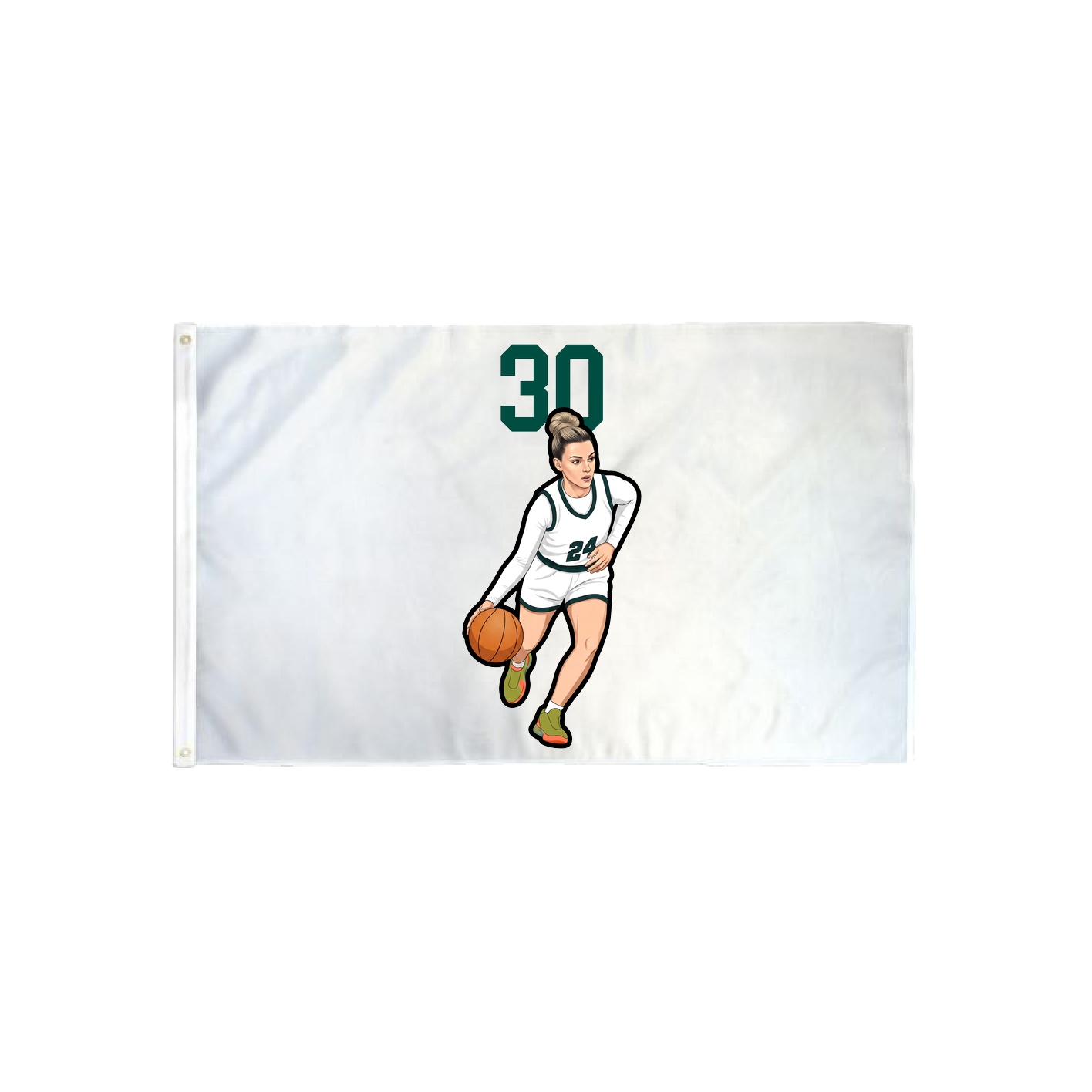 3x5 Flag — Number Top in Classic