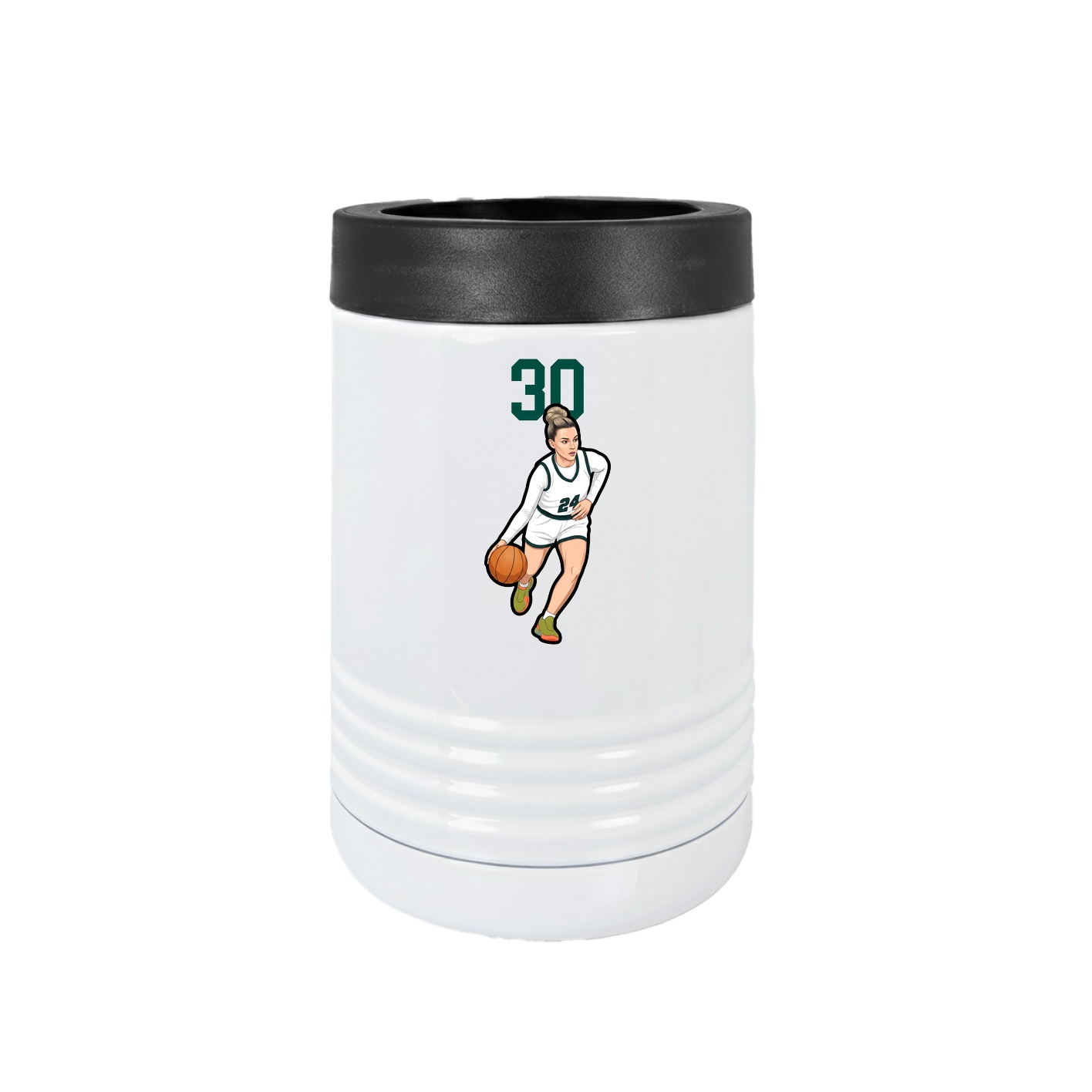 Beverage Holder — Number Top in White