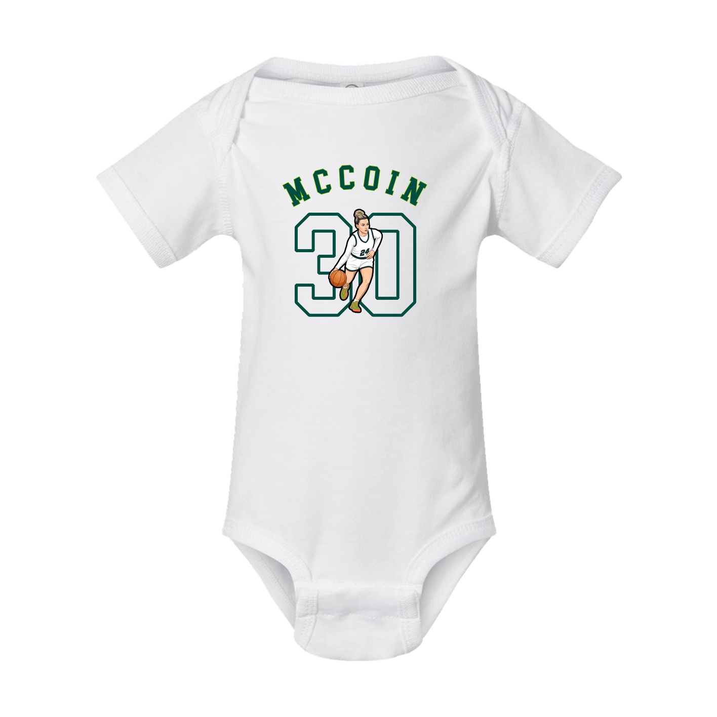 Baby Onesie — Shirsey Arch in White