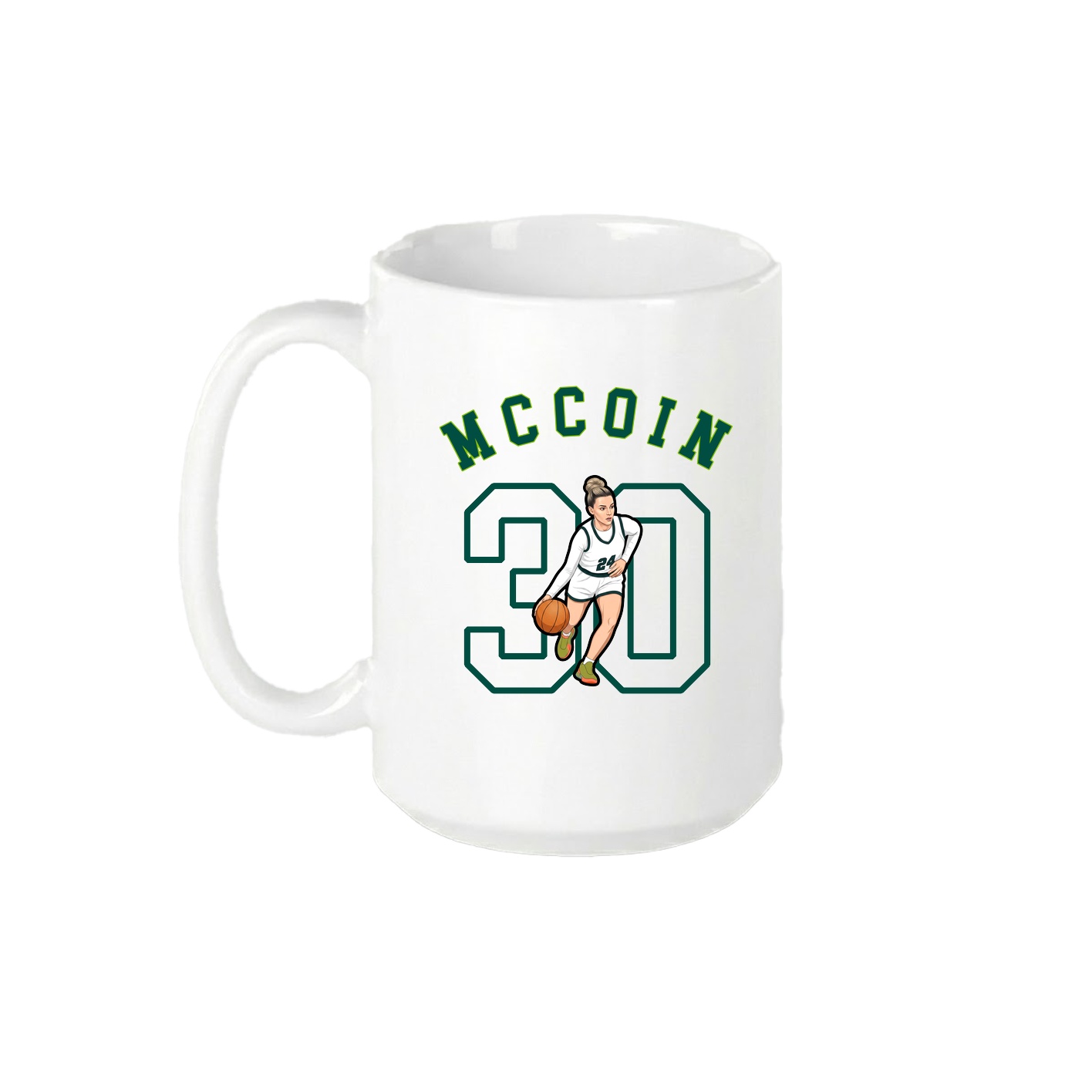 15oz Coffee Mug — Shirsey Arch in White