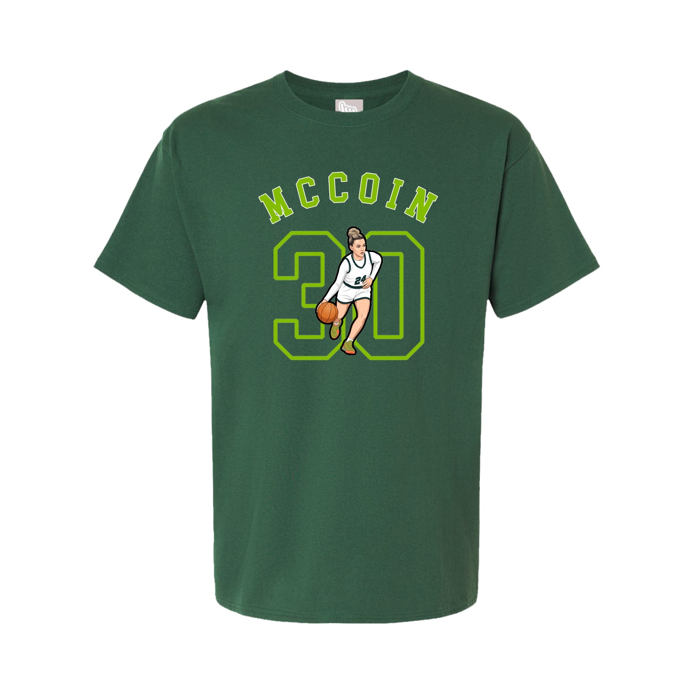 Youth Tee — Shirsey Arch in Green