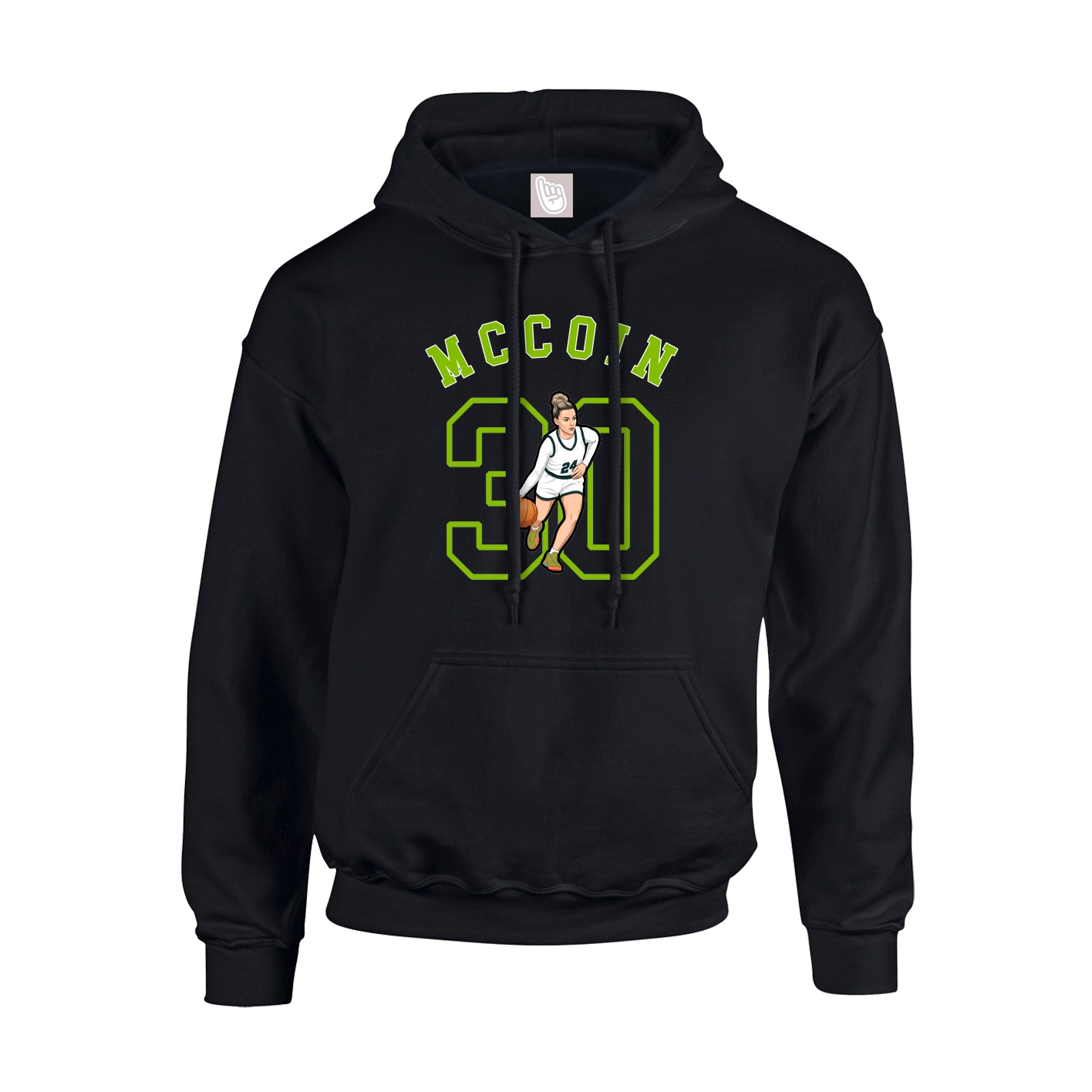 Youth Hoodie — Shirsey Arch in Black