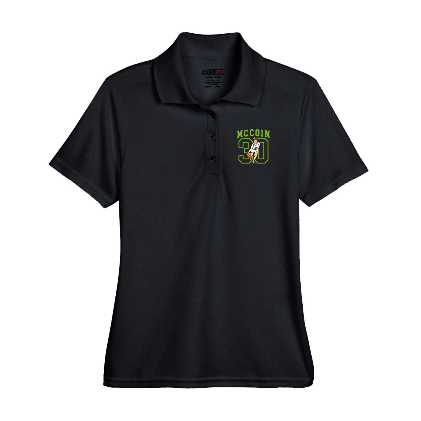 Performance Polo — Shirsey in Black