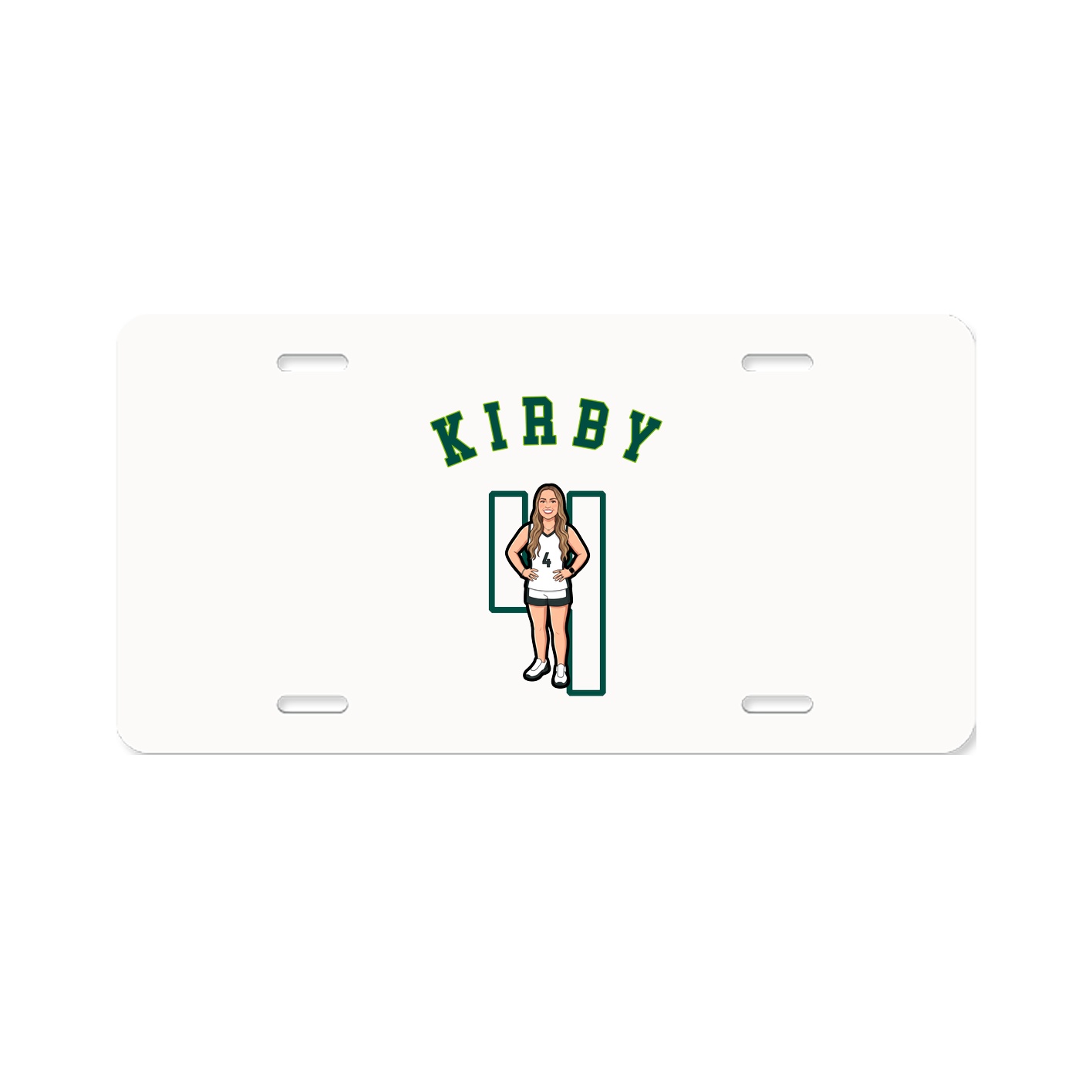 License Plate — Shirsey Arch in Classic