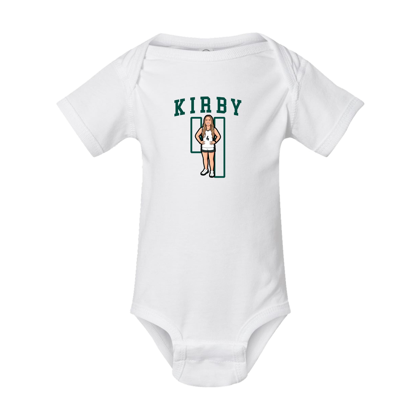 Baby Onesie — Shirsey in White