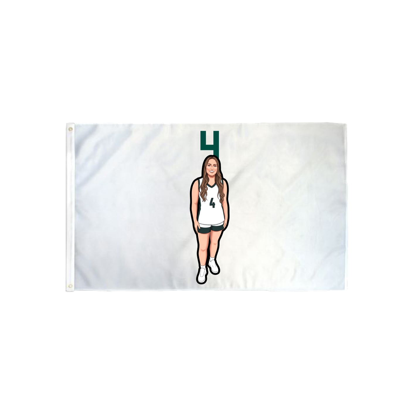 3x5 Flag — Number Top in Classic