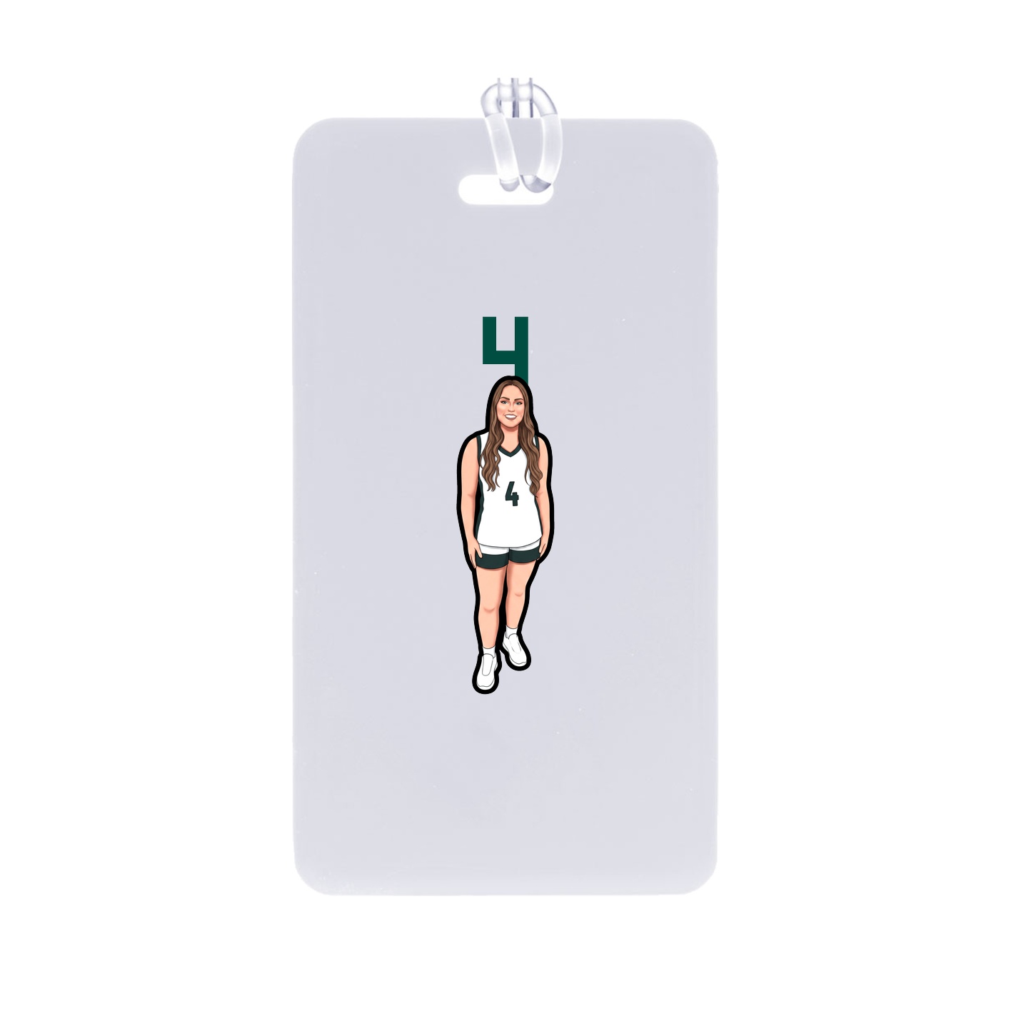 Bag Tag — Number Top in Classic