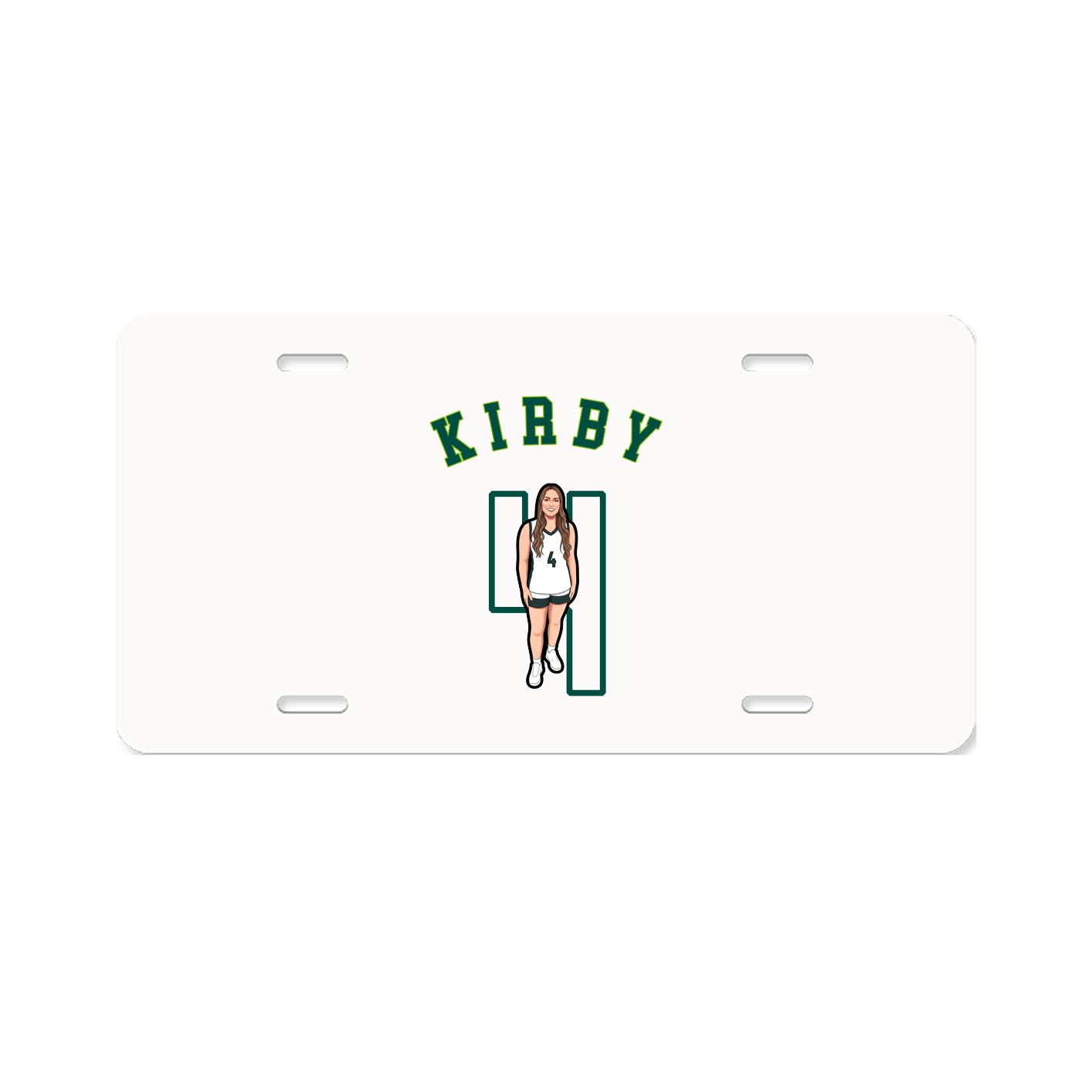License Plate — Shirsey Arch in Classic
