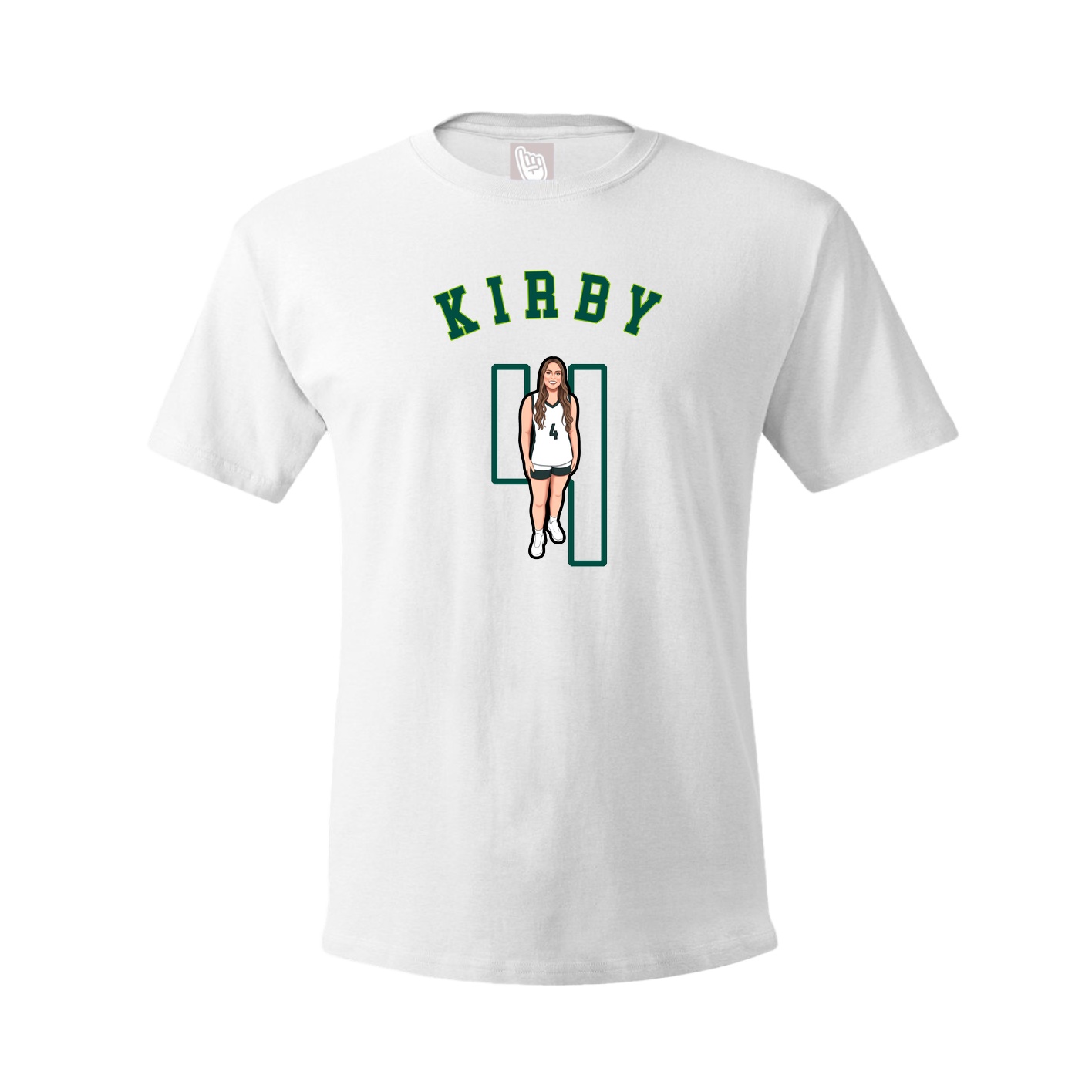 Tee — Shirsey Arch in White