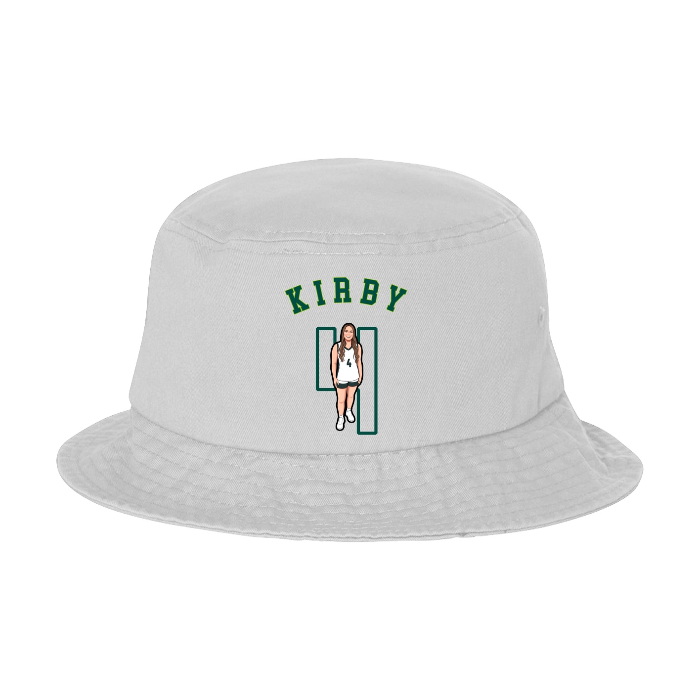 Bucket Cap — Shirsey Arch in White