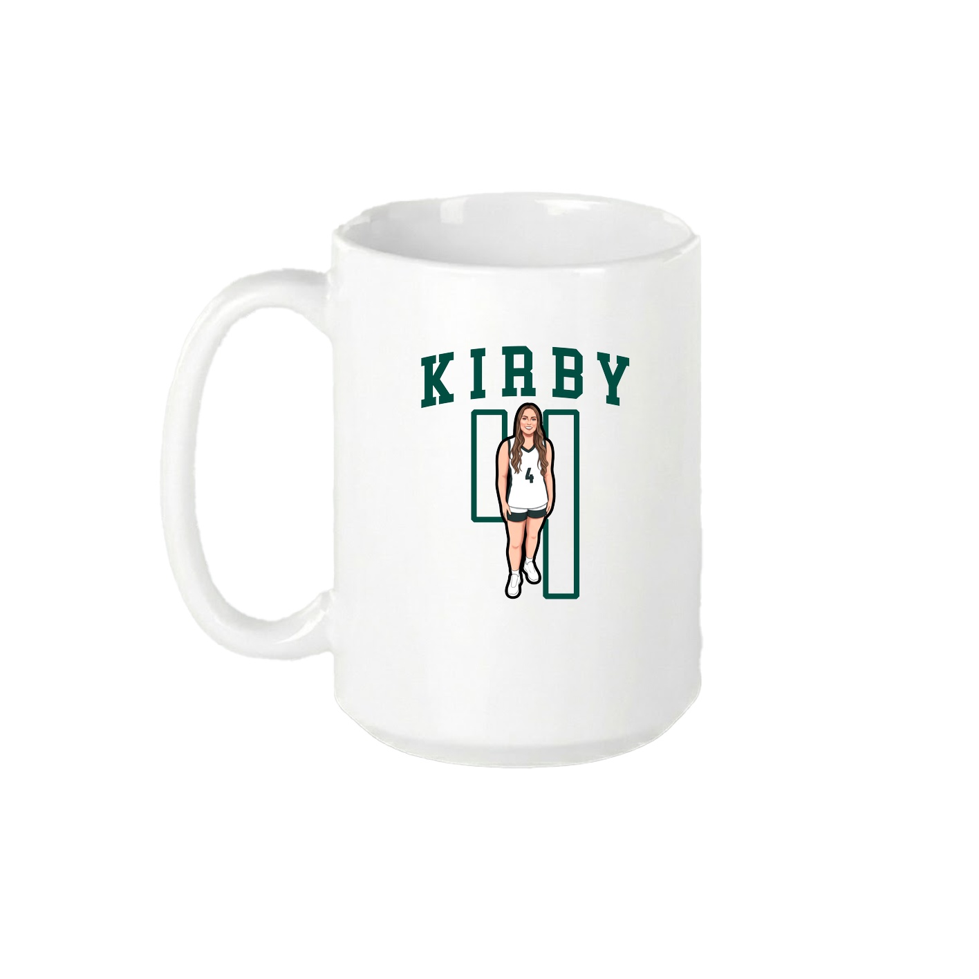 15oz Coffee Mug — Shirsey in White